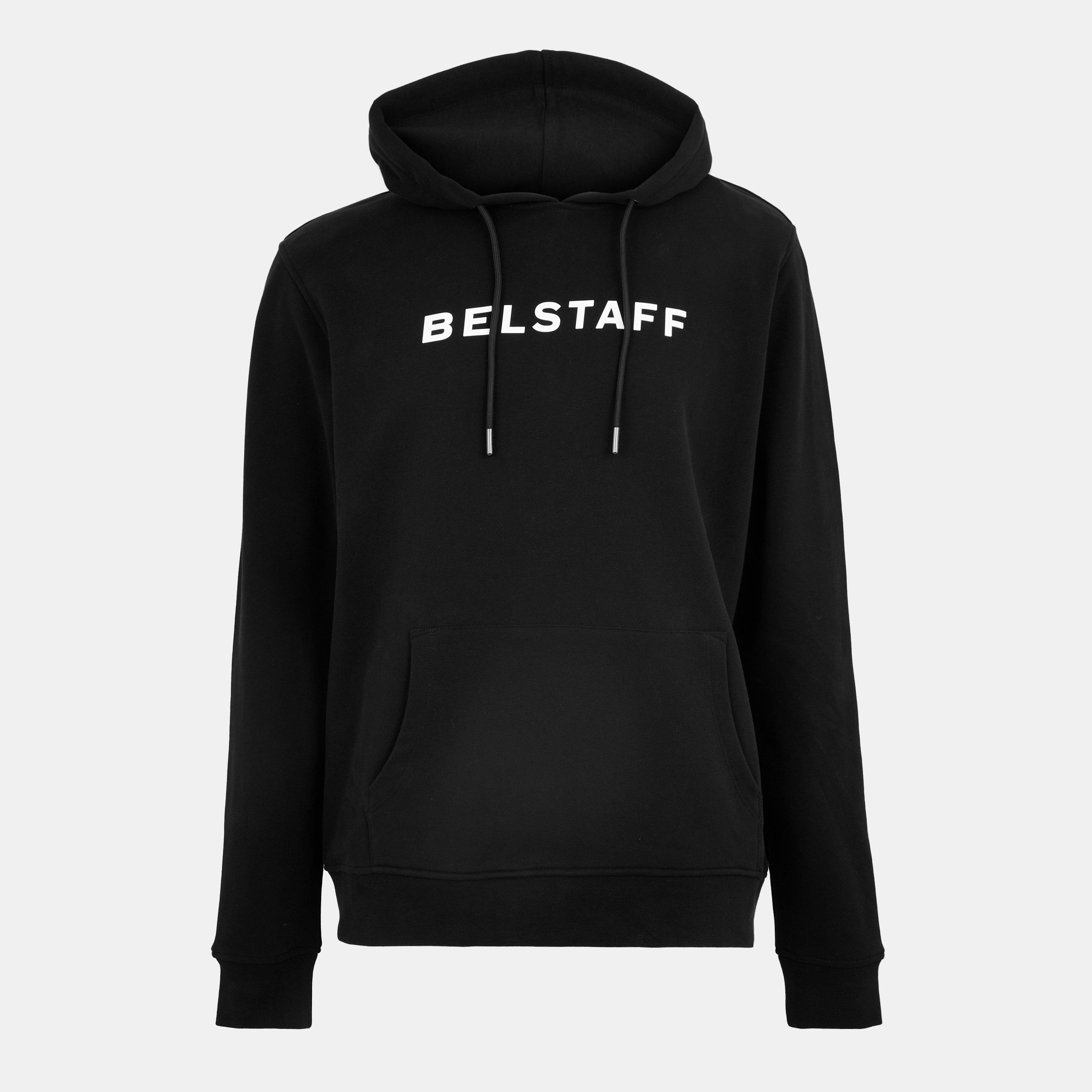Belstaff Men's Pull Over Hoodie - Black - S
