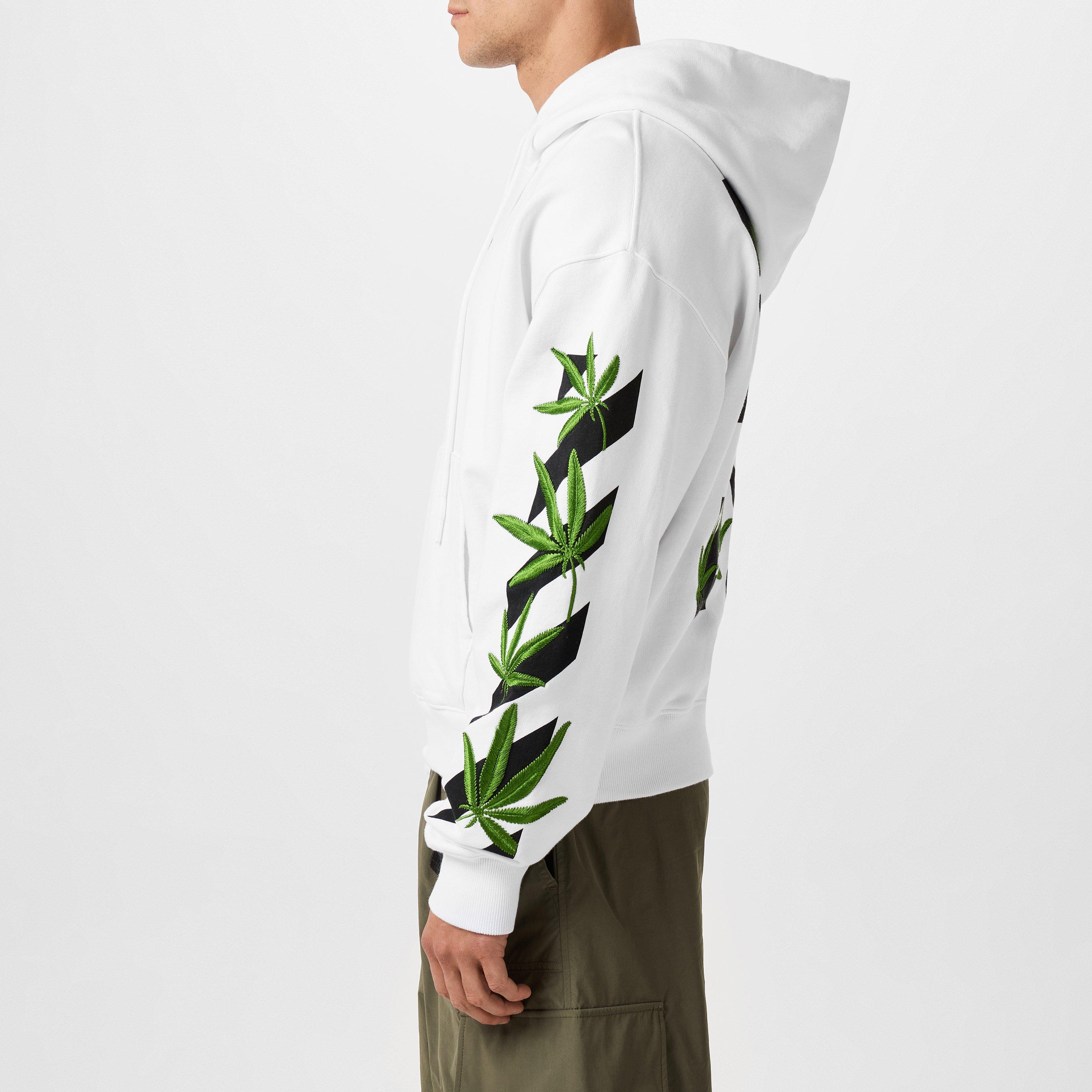 Weed Arrows Over Hoodie