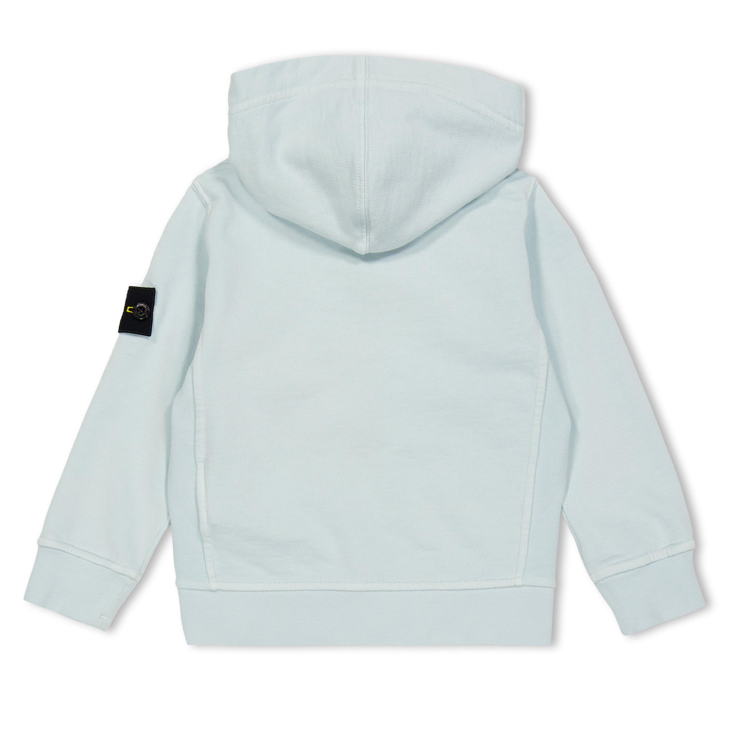 Sky Blue V0041 - Stone Island - Stone Badge Zip LW Jn61 - 2