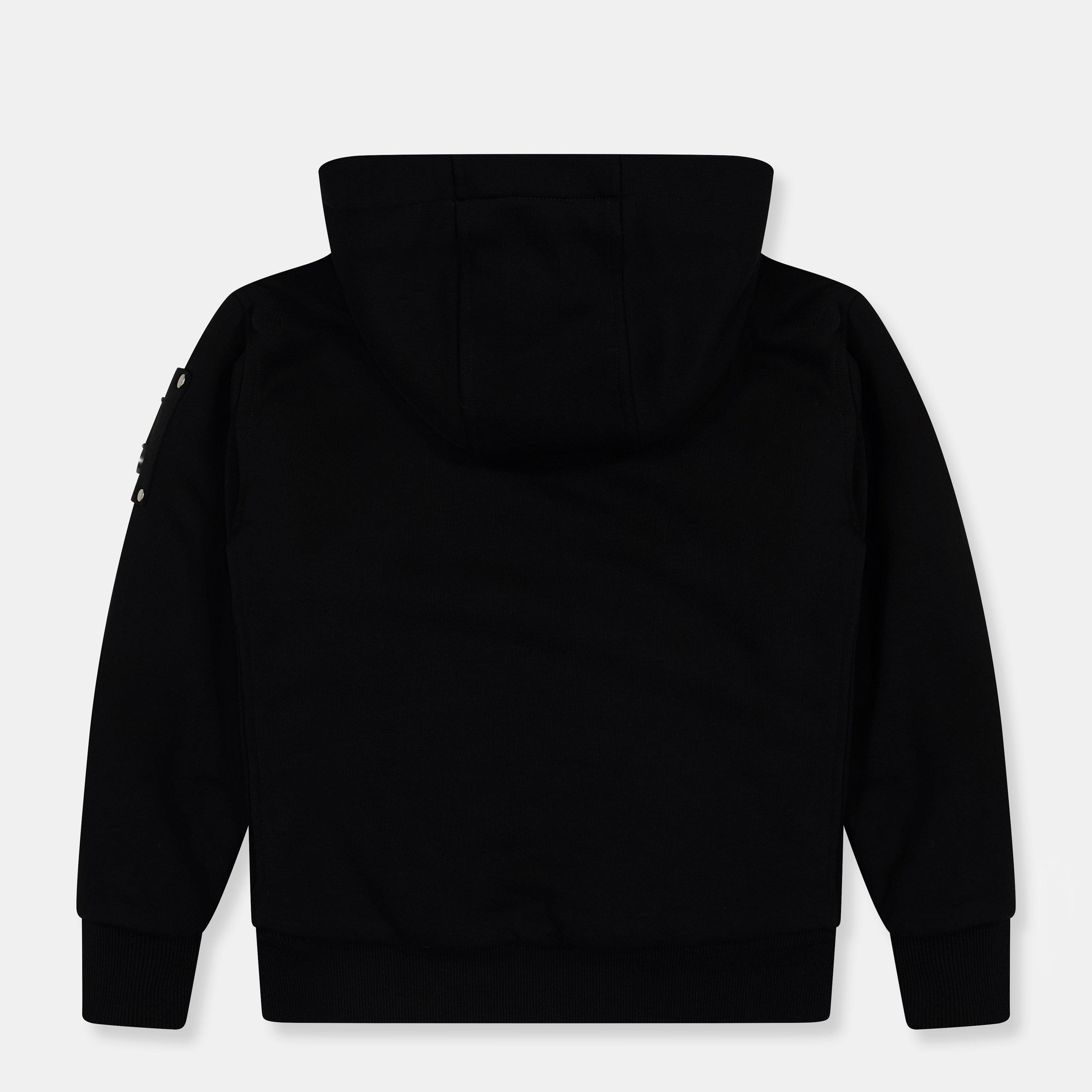 Black 292 - Moose Knuckles - Kids' Classic Bunny Zip Hoodie - 2