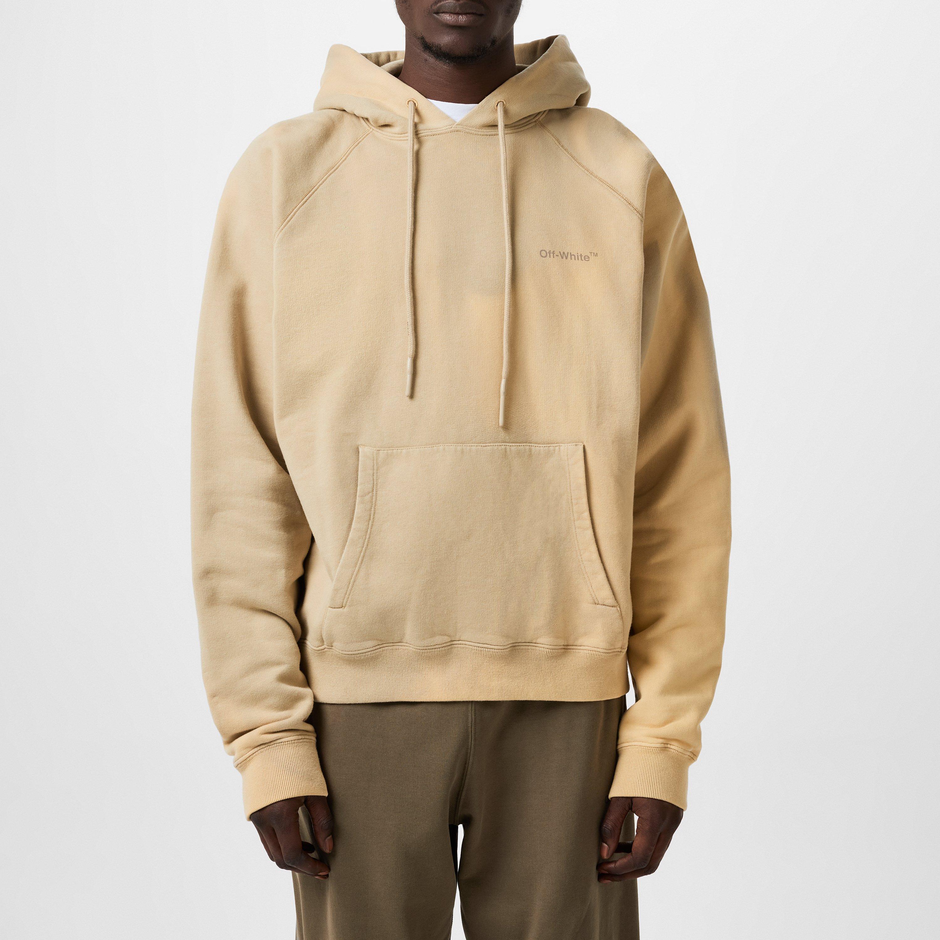 Dark Sand - Off White - Men's Skate Hoodie - 1