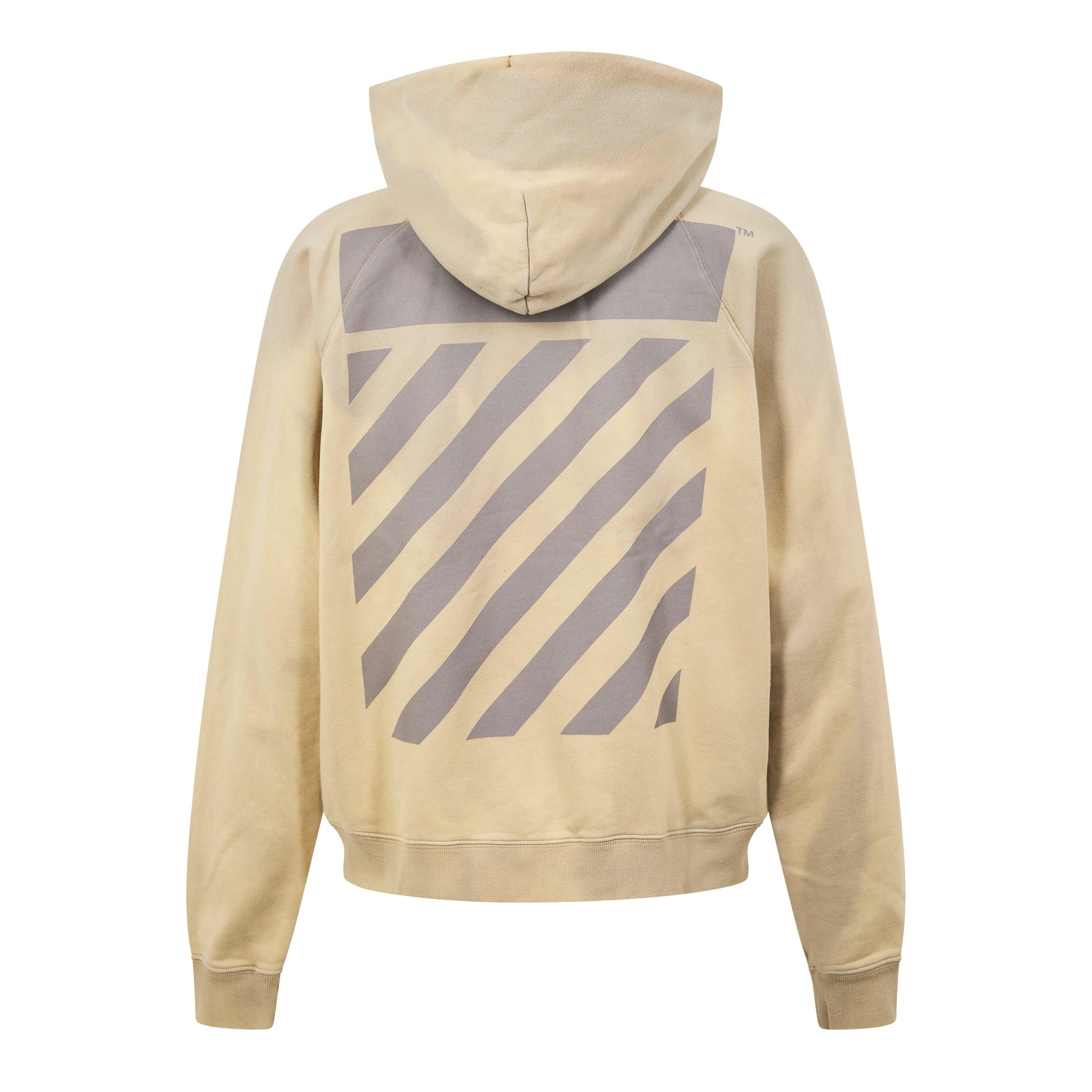 Dark Sand - Off White - Men's Skate Hoodie - 6
