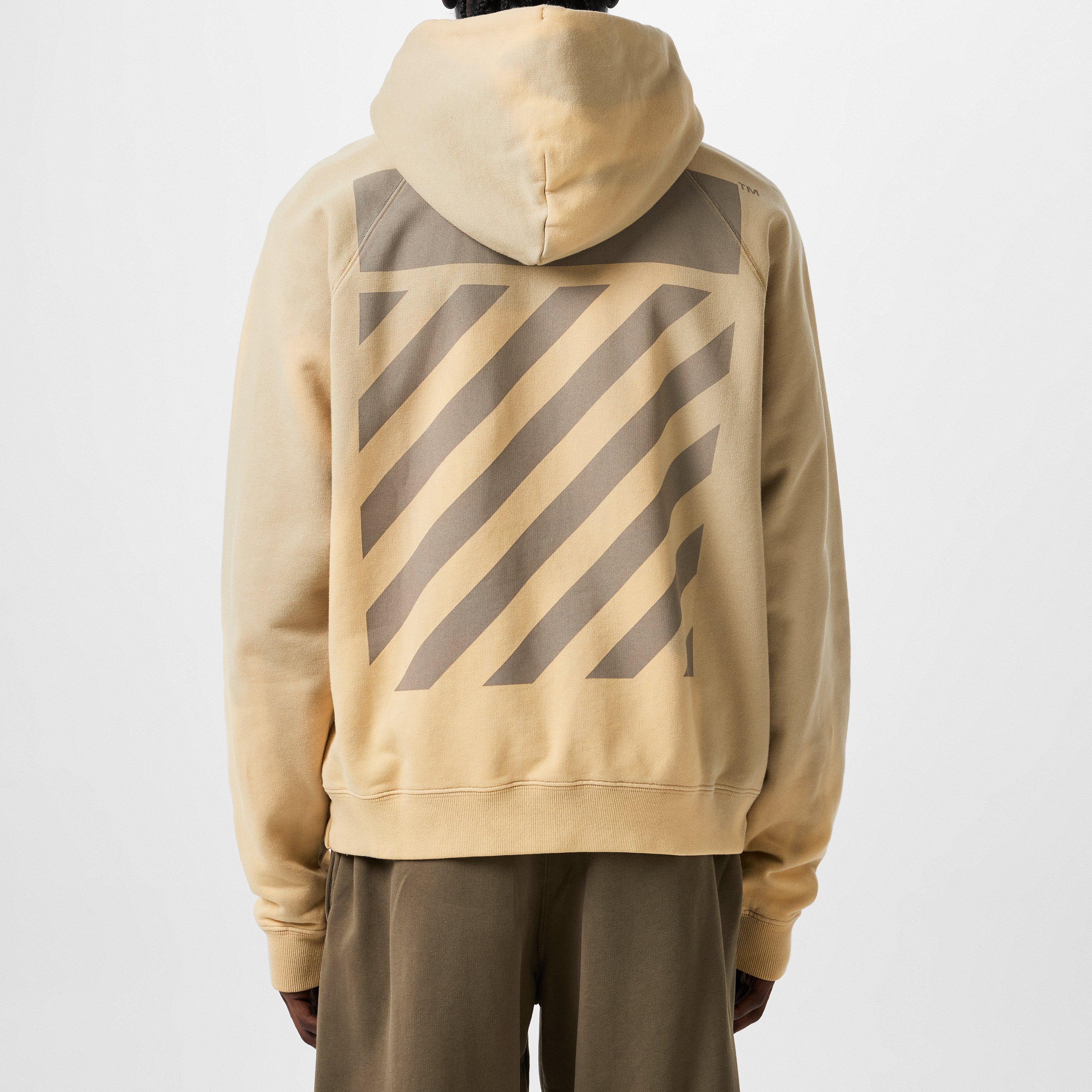 Dark Sand - Off White - Men's Skate Hoodie - 3
