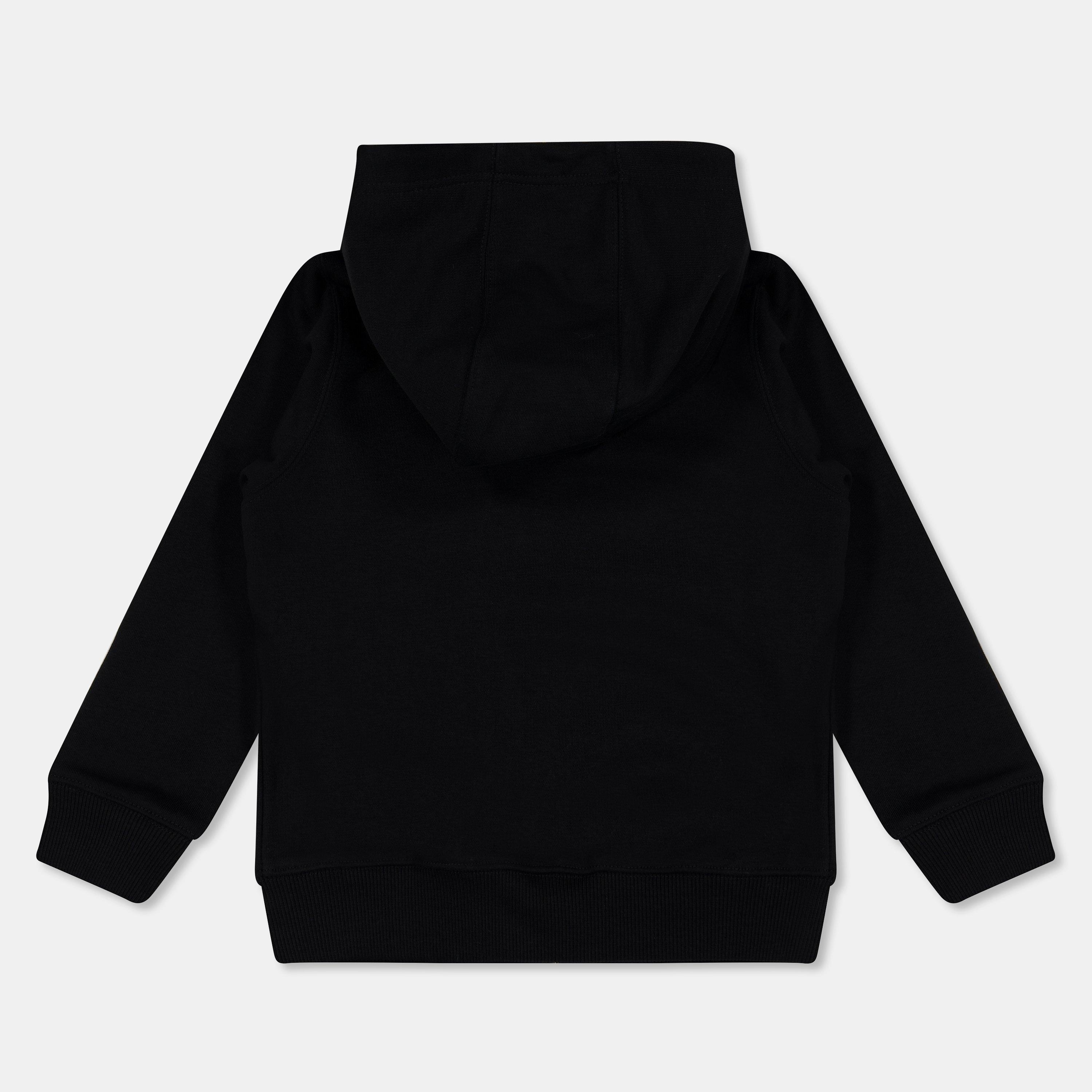 Black - GIVENCHY - Unisex Kids' GIV Logo Zip Hoodie - 2