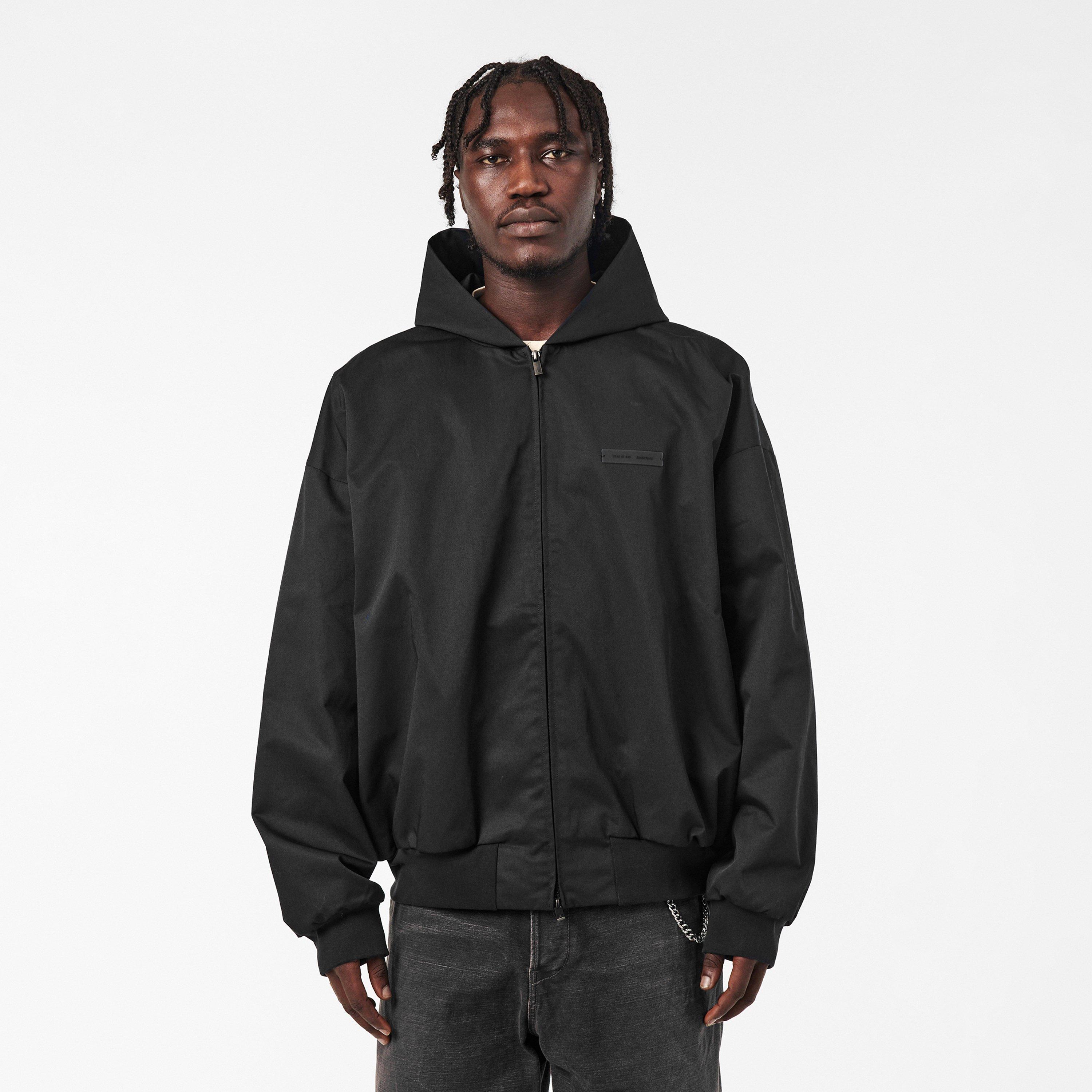 Jet Black - Fear Of God Essentials - Men's Zip Hoodie - 3
