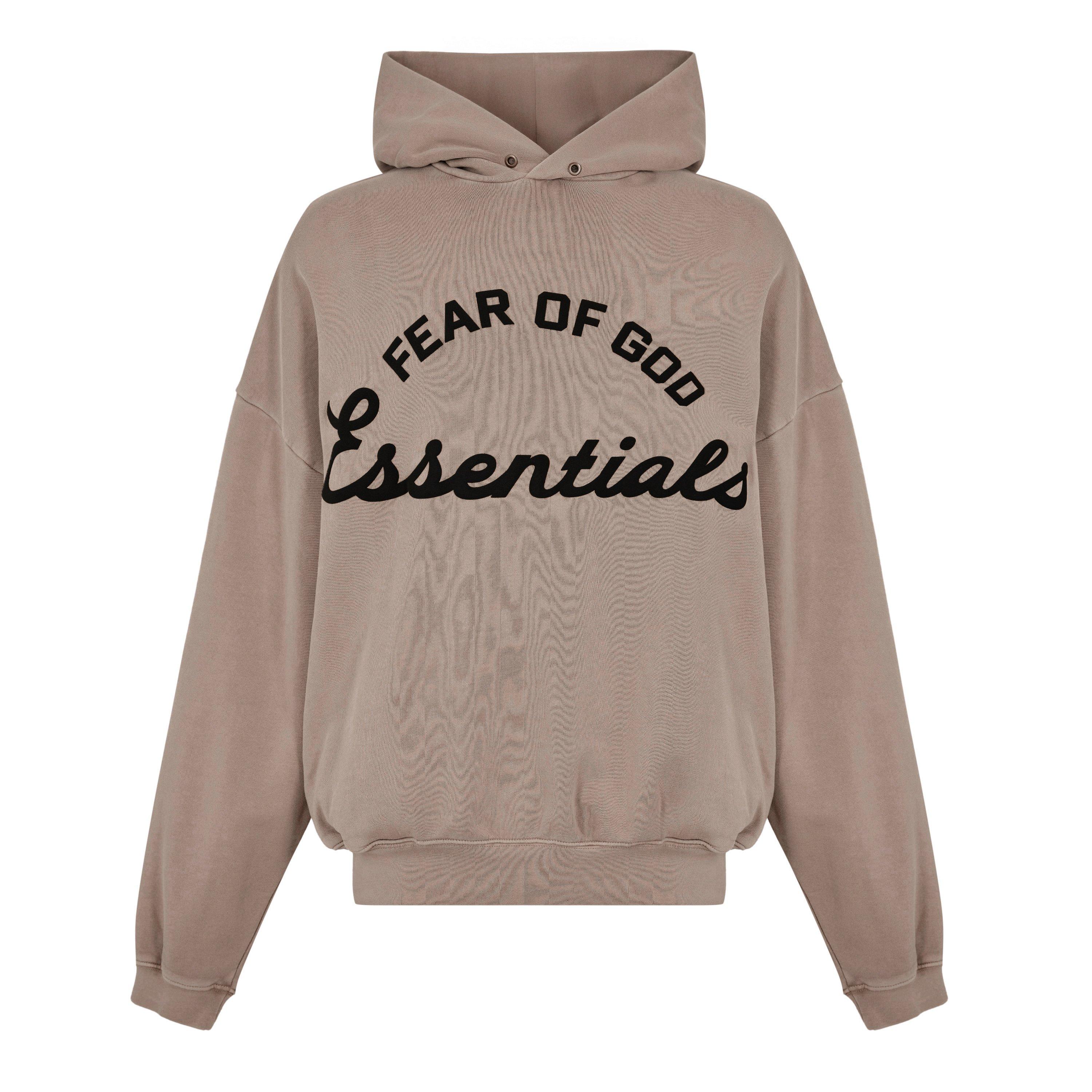 Fear Of God Essentials Men's Overhead Hoodie - Seal - Large