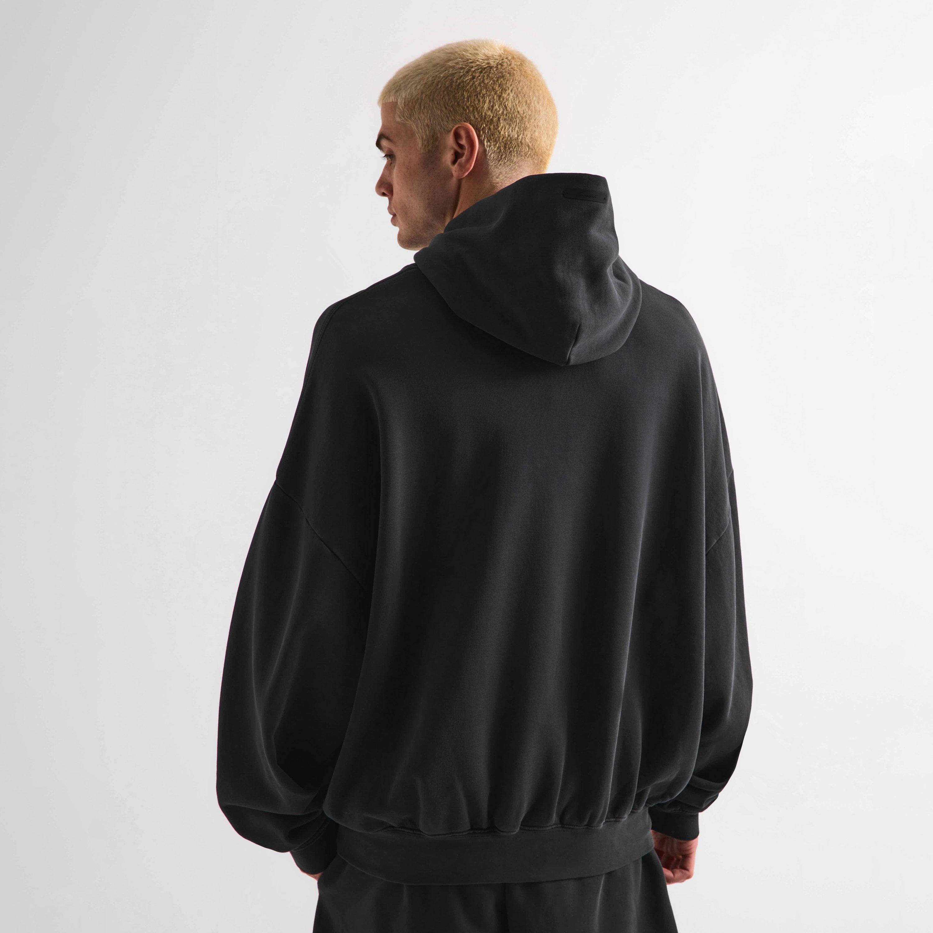 Black - Fear Of God Essentials - Men's Overhead Hoodie - 4