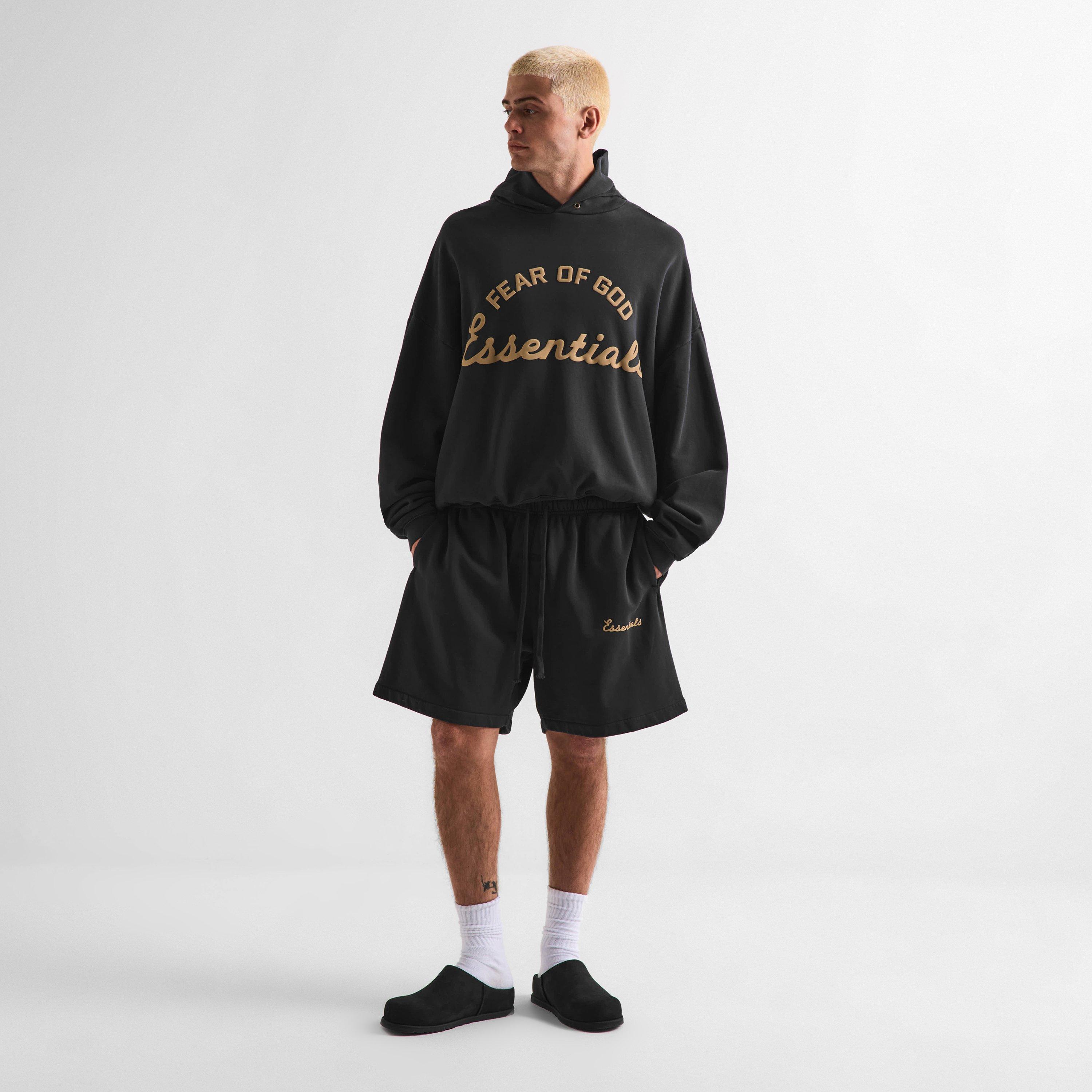 Black - Fear Of God Essentials - Men's Overhead Hoodie - 6