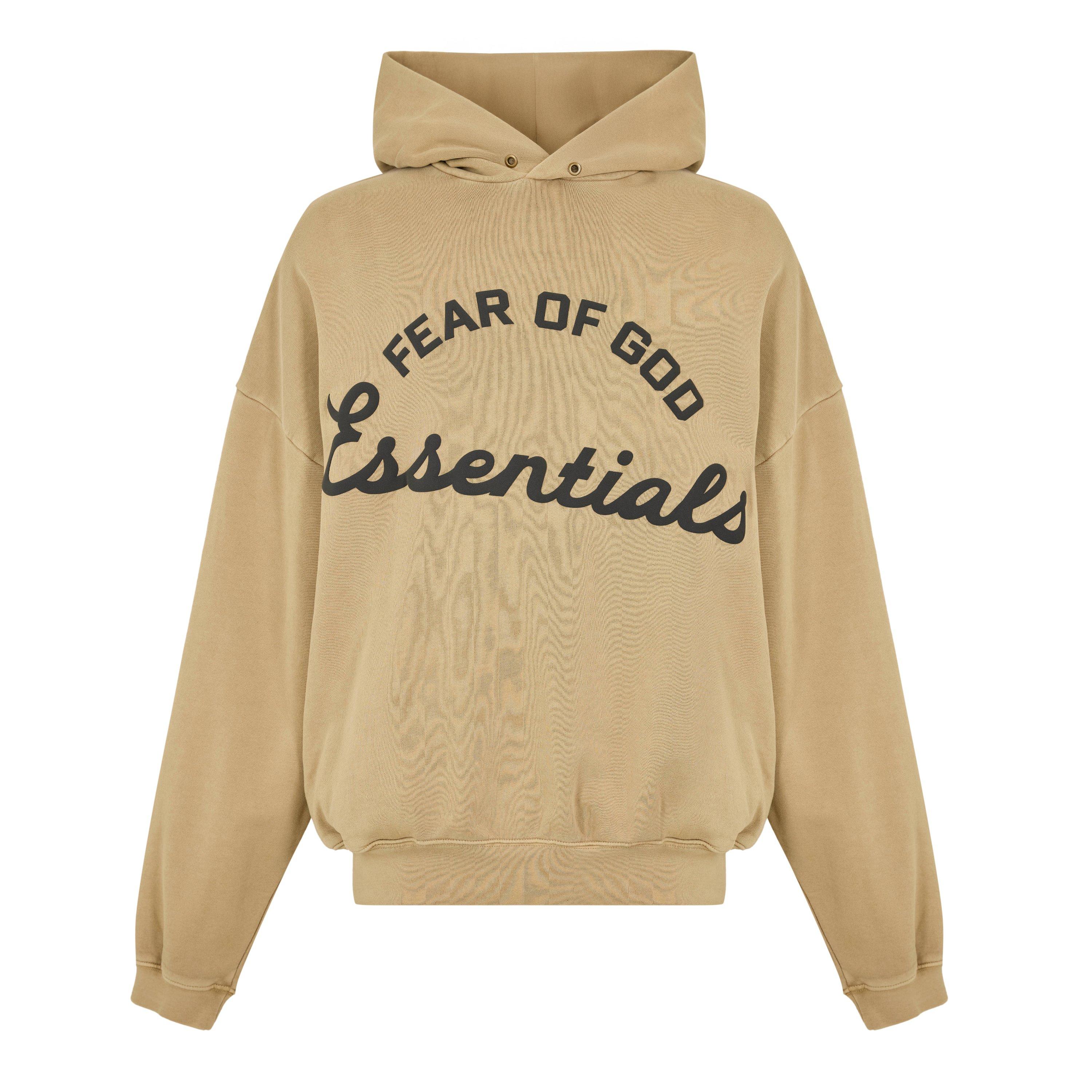 Fear Of God Essentials Men's Overhead Hoodie - Dune - Large