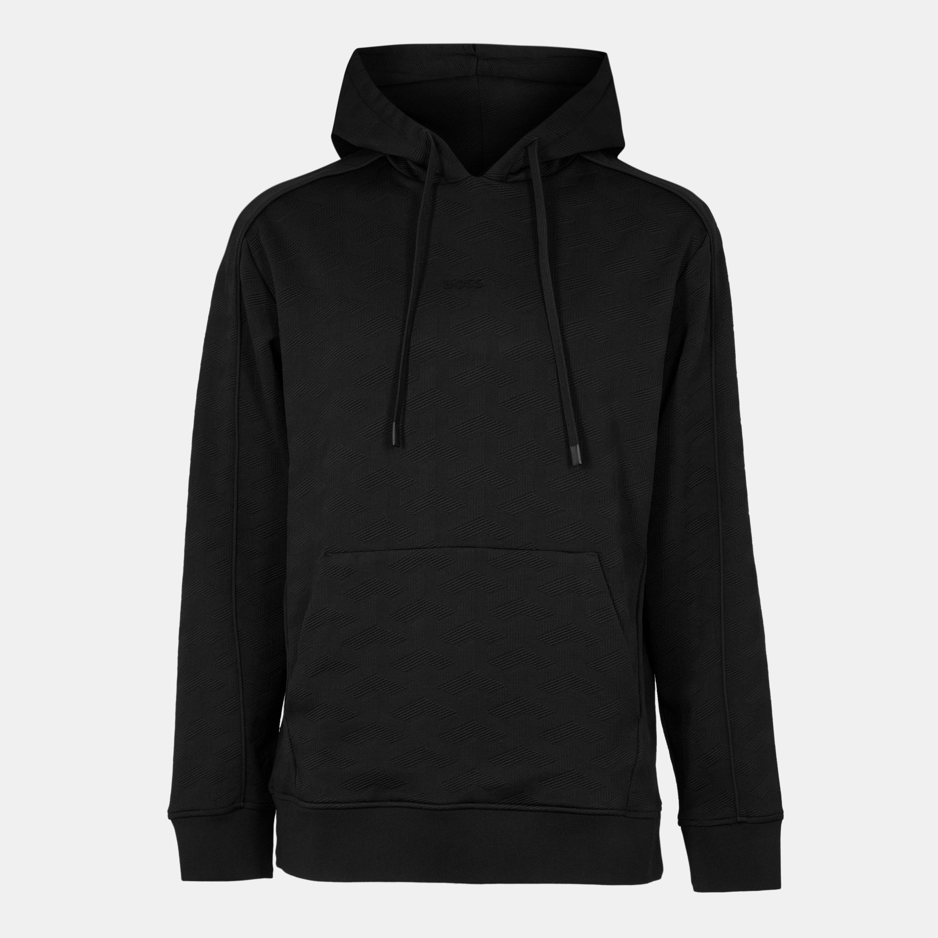 Black 001 - Boss - Men's Mirror Hoodie - 1