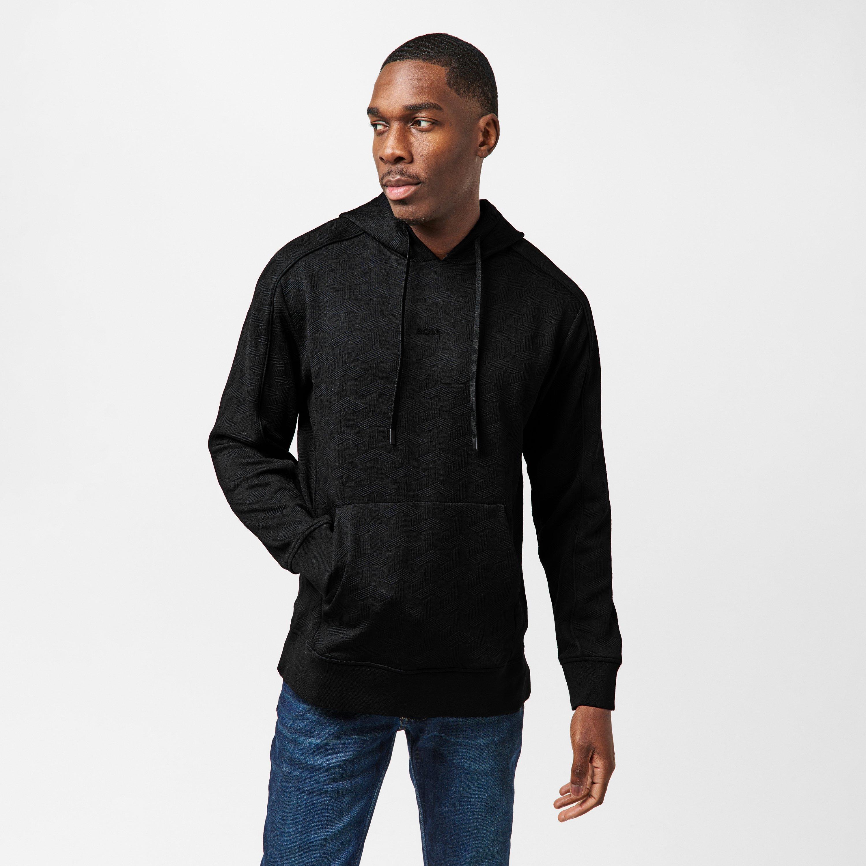 Black 001 - Boss - Men's Mirror Hoodie - 3