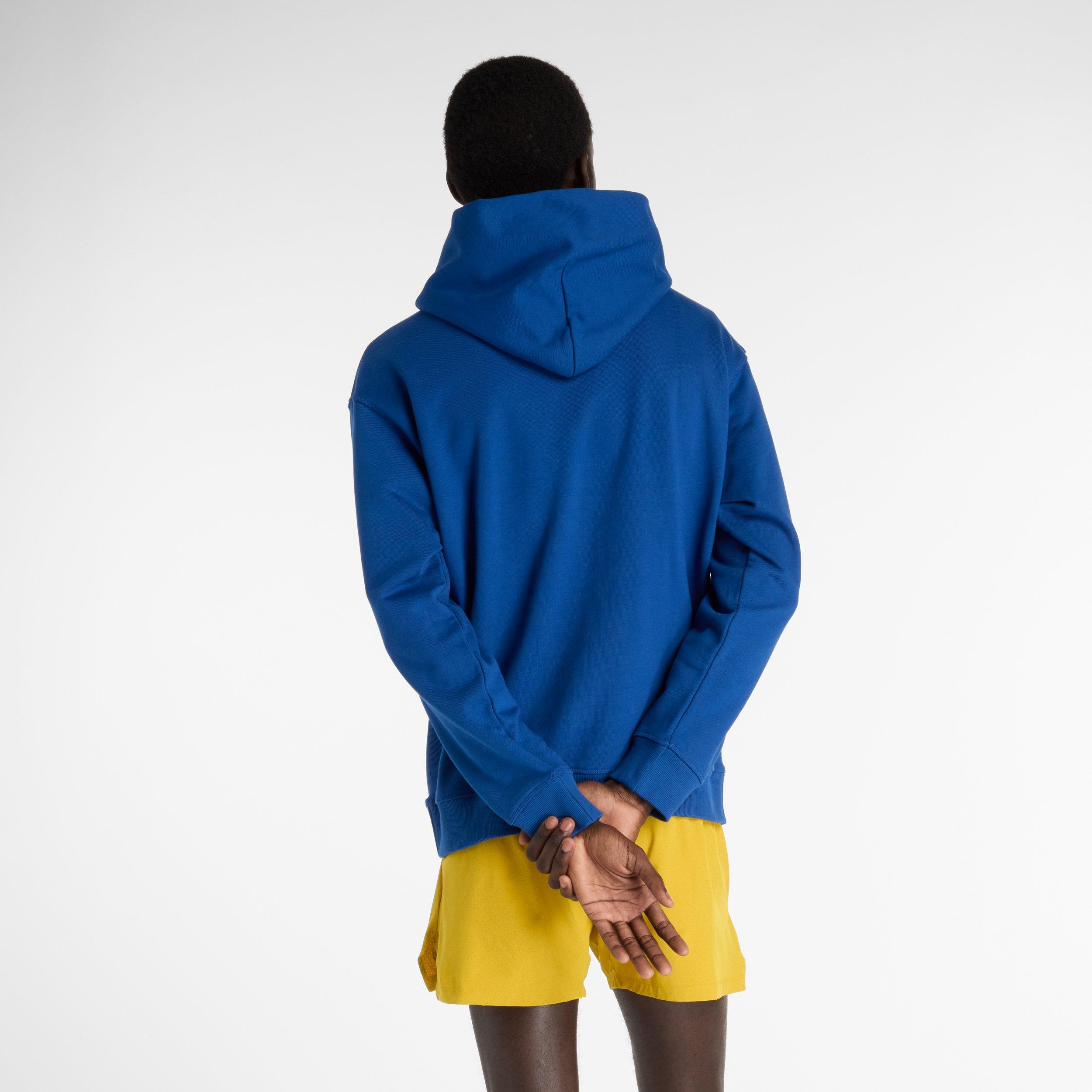 GALAXYBL (GAB) - New Balance - Men's Athletics French Terry Cotton Over the Head Oversized Fit Hoodie - 5