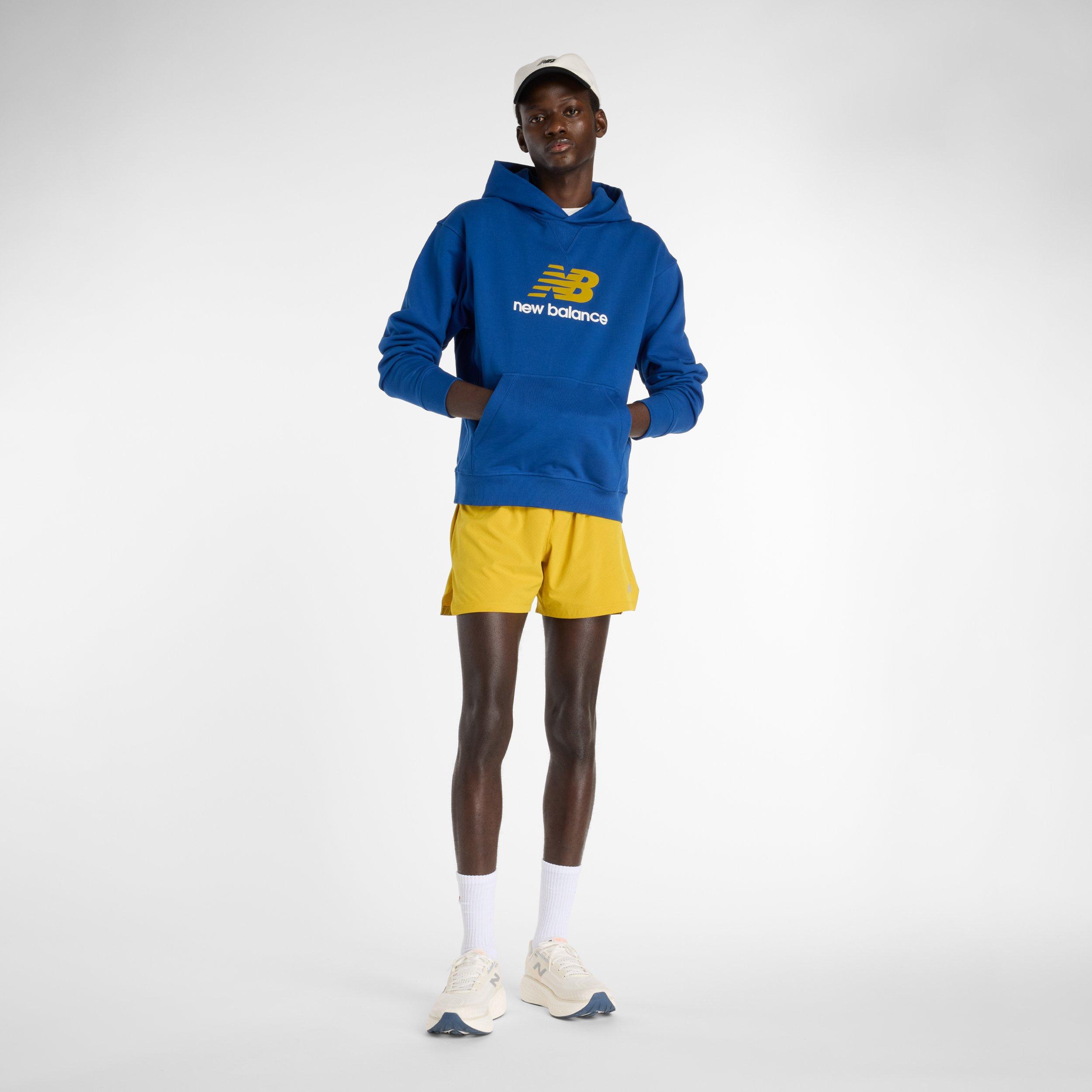 GALAXYBL (GAB) - New Balance - Men's Athletics French Terry Cotton Over the Head Oversized Fit Hoodie - 9