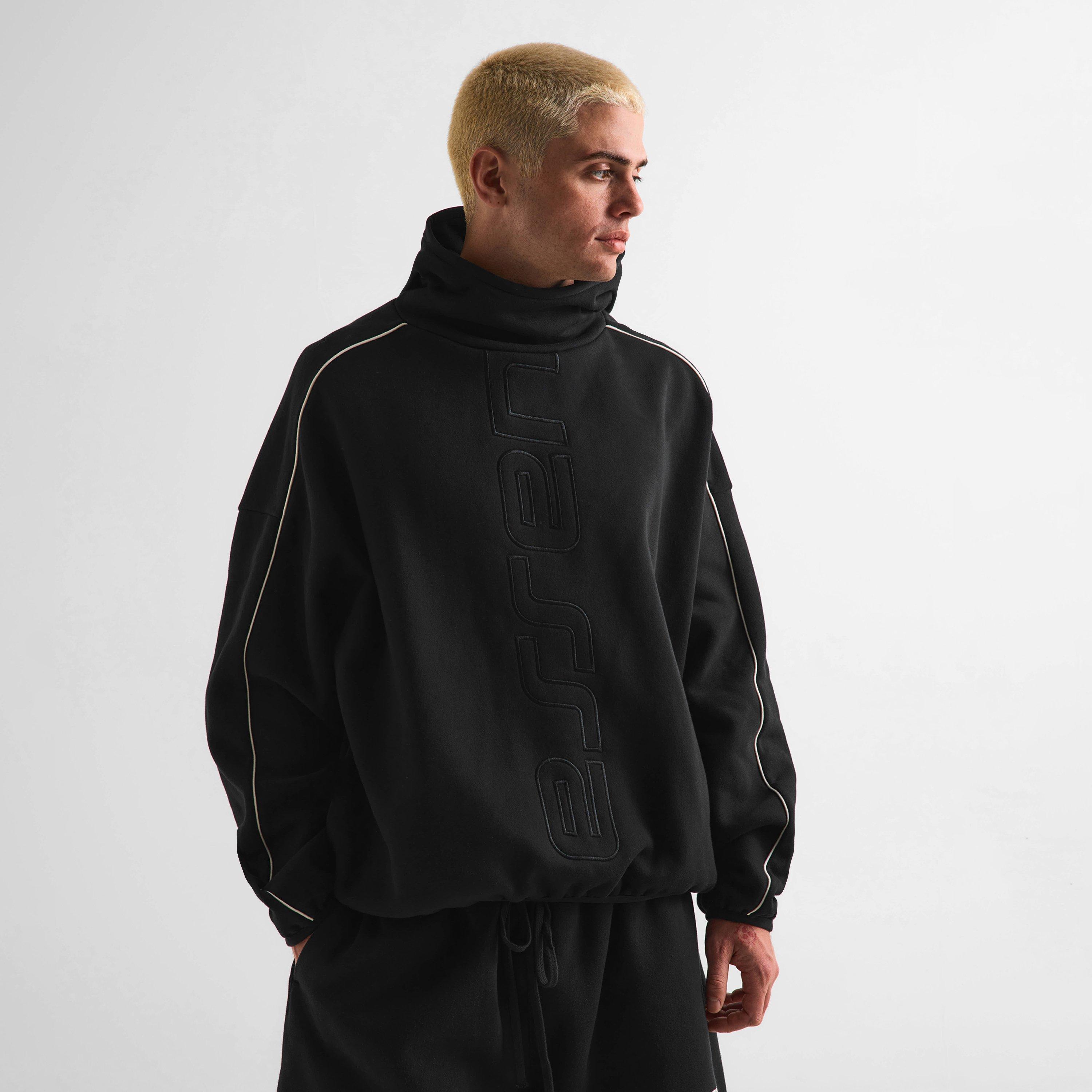 Black - Fear Of God Essentials - Men's Overhead Hoodie - 3