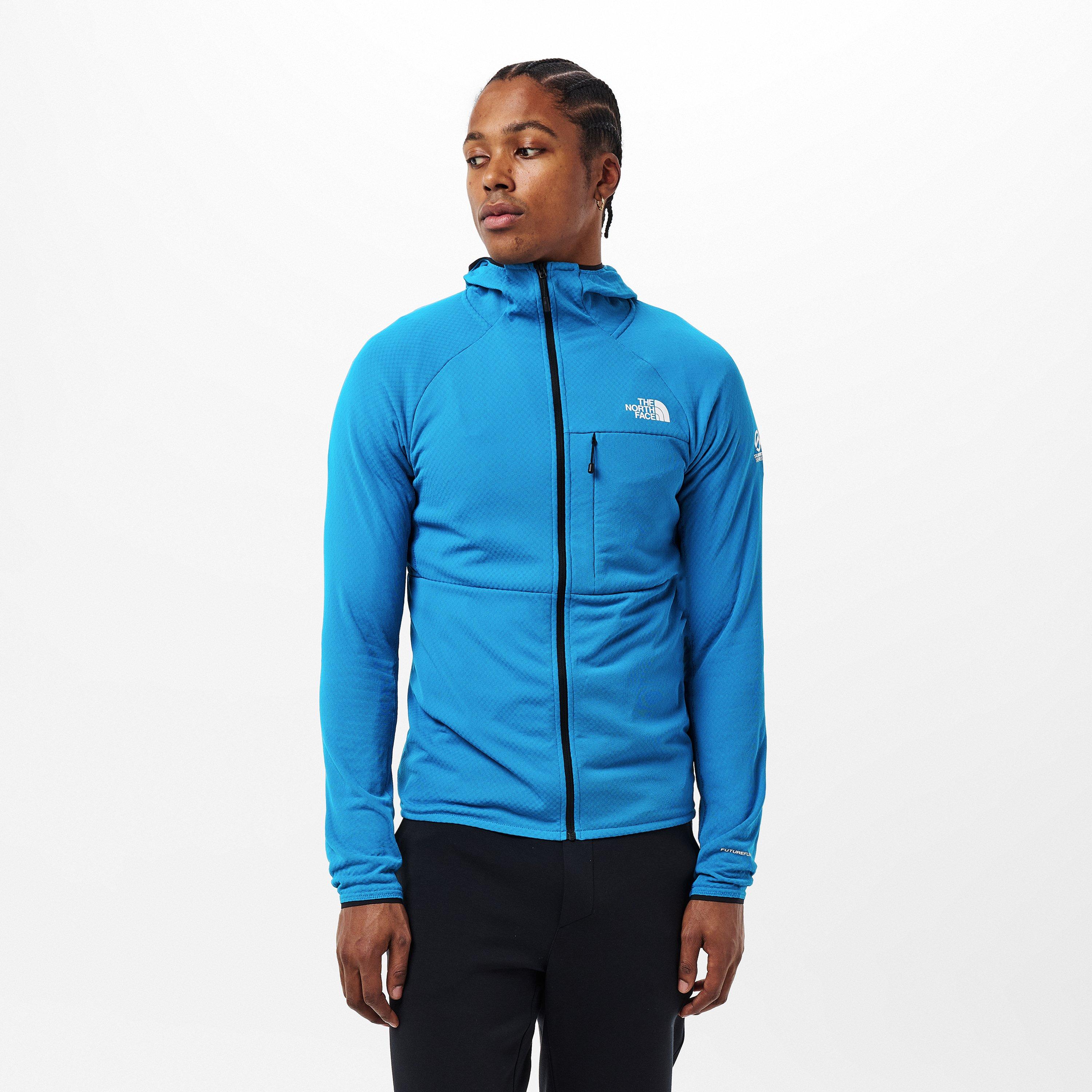 Dusk Blue - The North Face - Men's Summit Futurefleece Full Zip Hoodie - 3