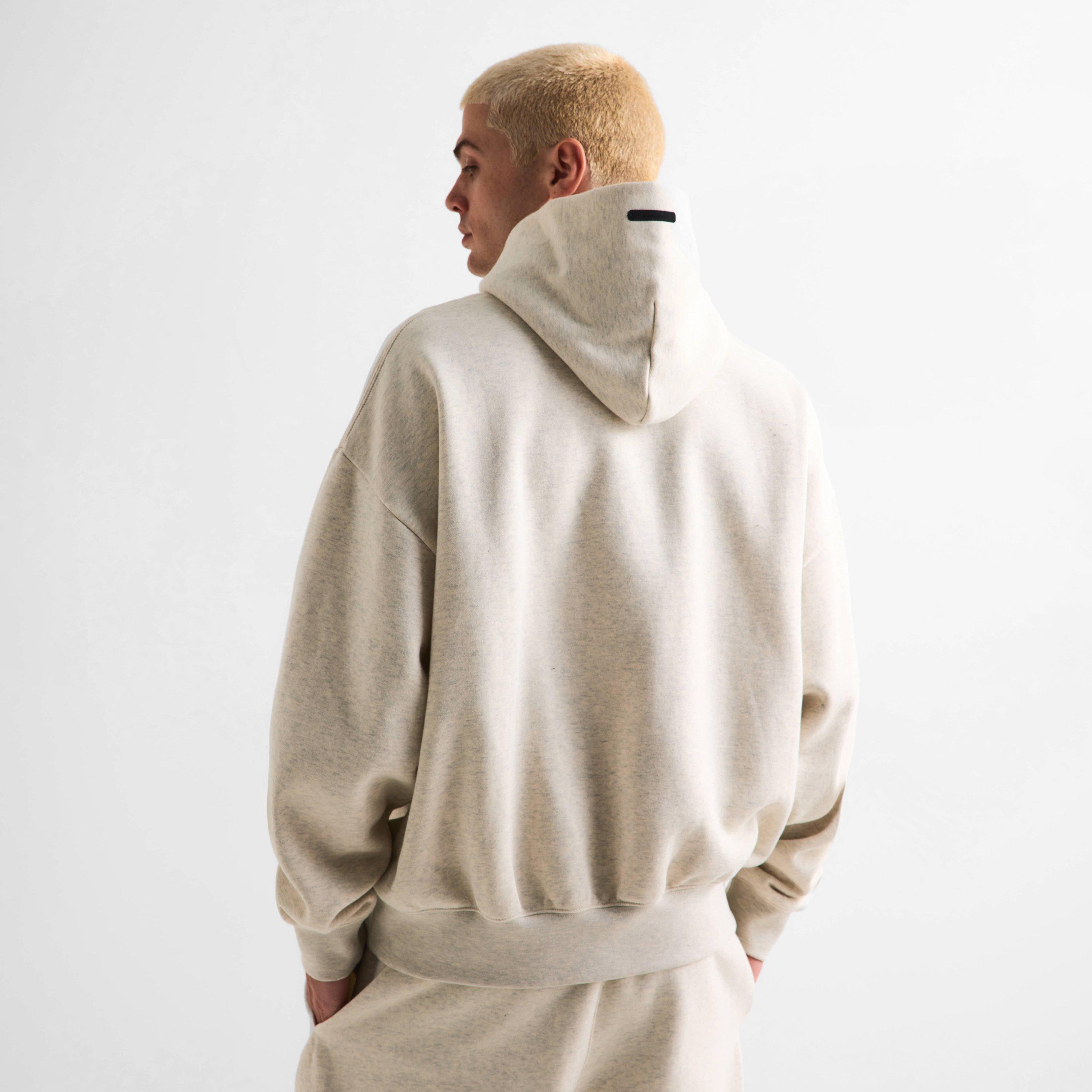 Oatmeal - Fear Of God Essentials - Men's Overhead Hoodie - 4