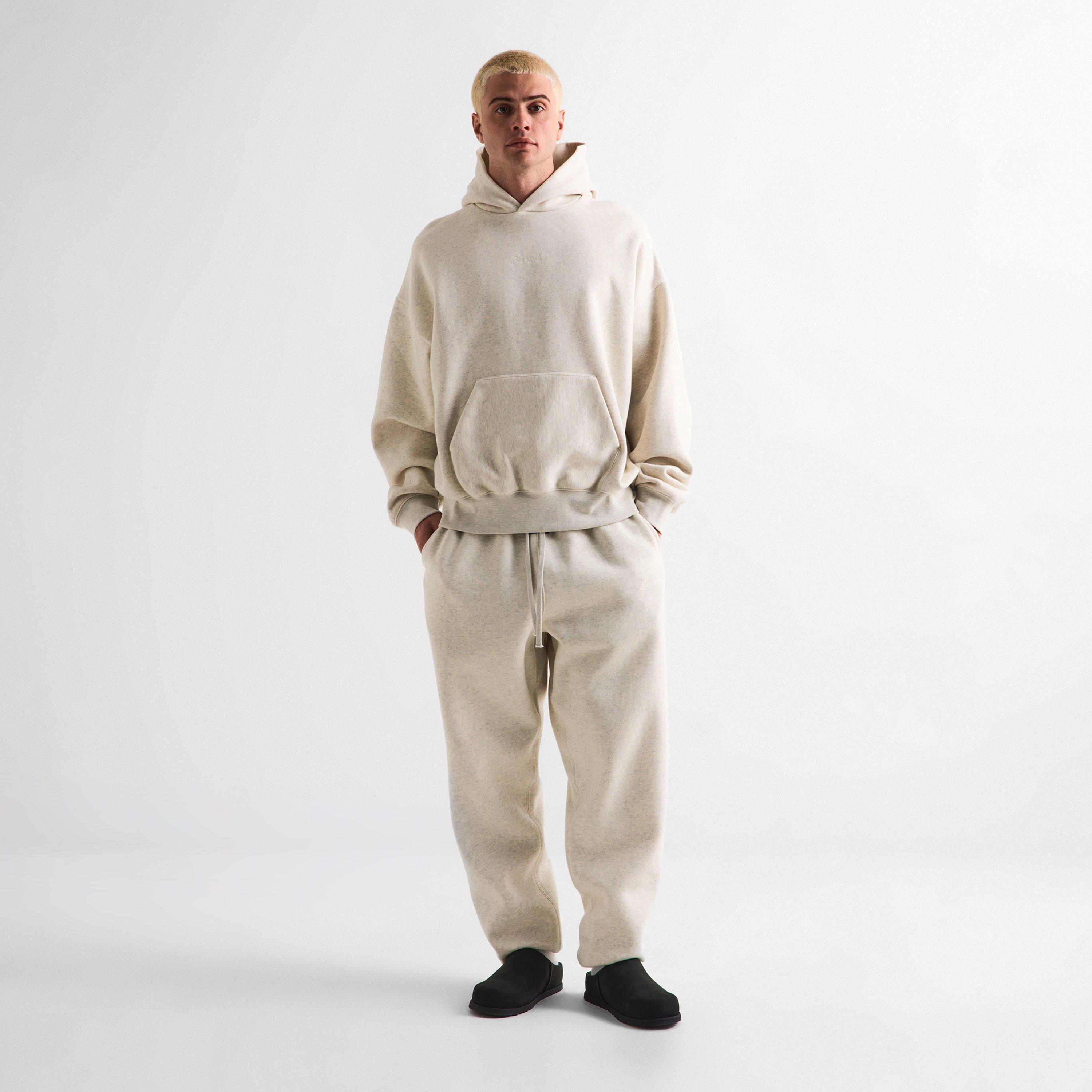 Oatmeal - Fear Of God Essentials - Men's Overhead Hoodie - 6