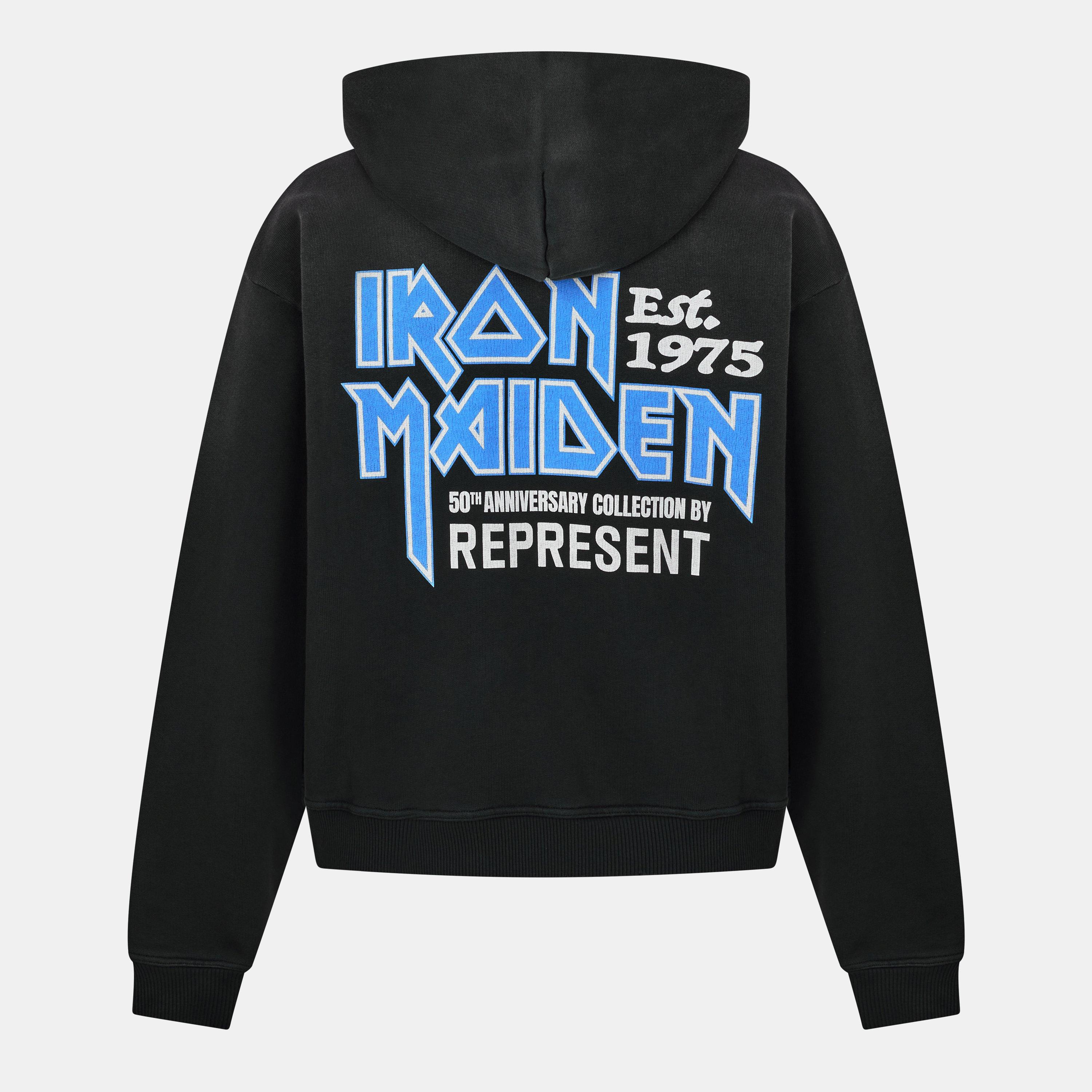 Represent | x Iron Maiden Anniversary Zip-Up Hoodie | Zip