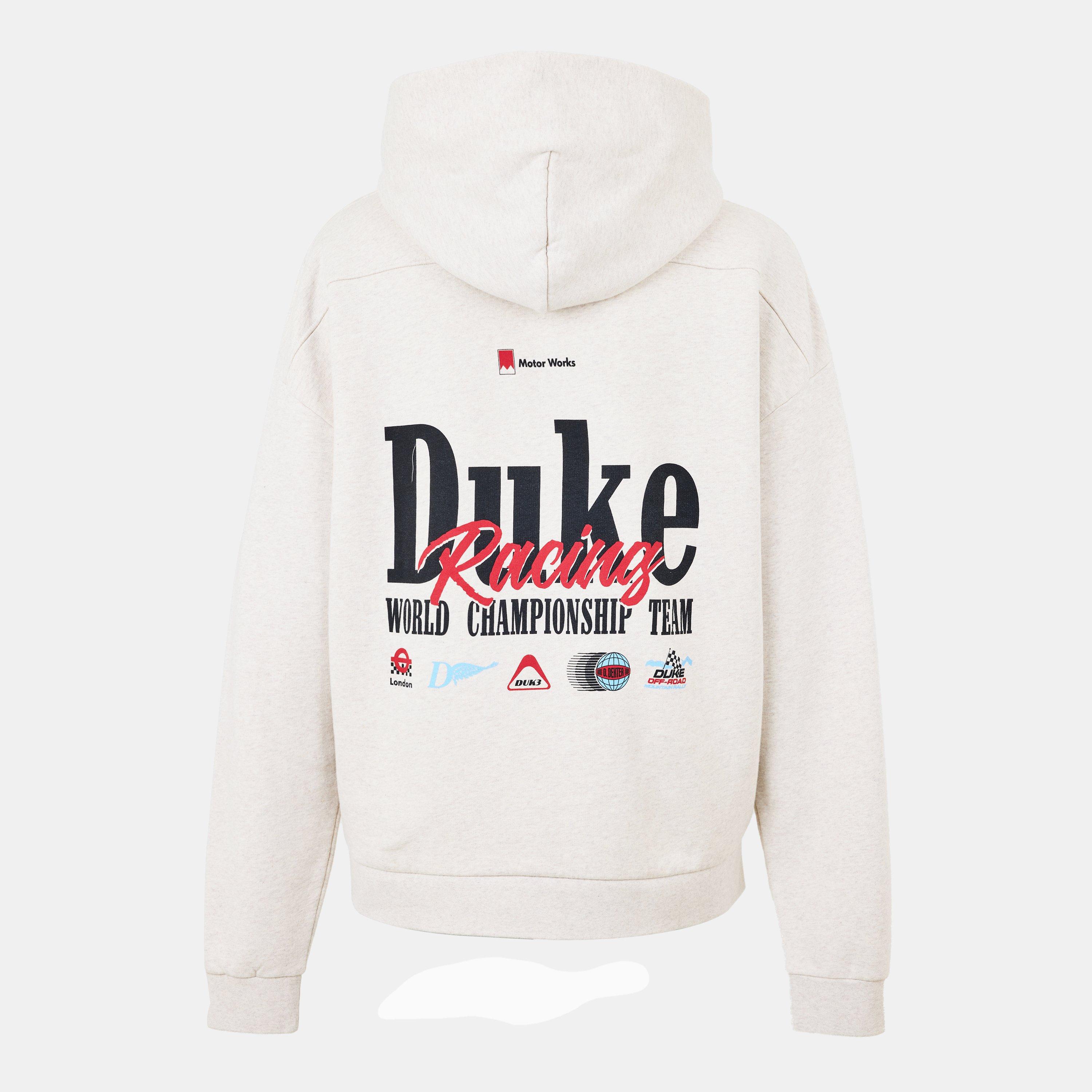 Oat Marl - Duke and Dexter - Men's Pull Over Hoodie - 2