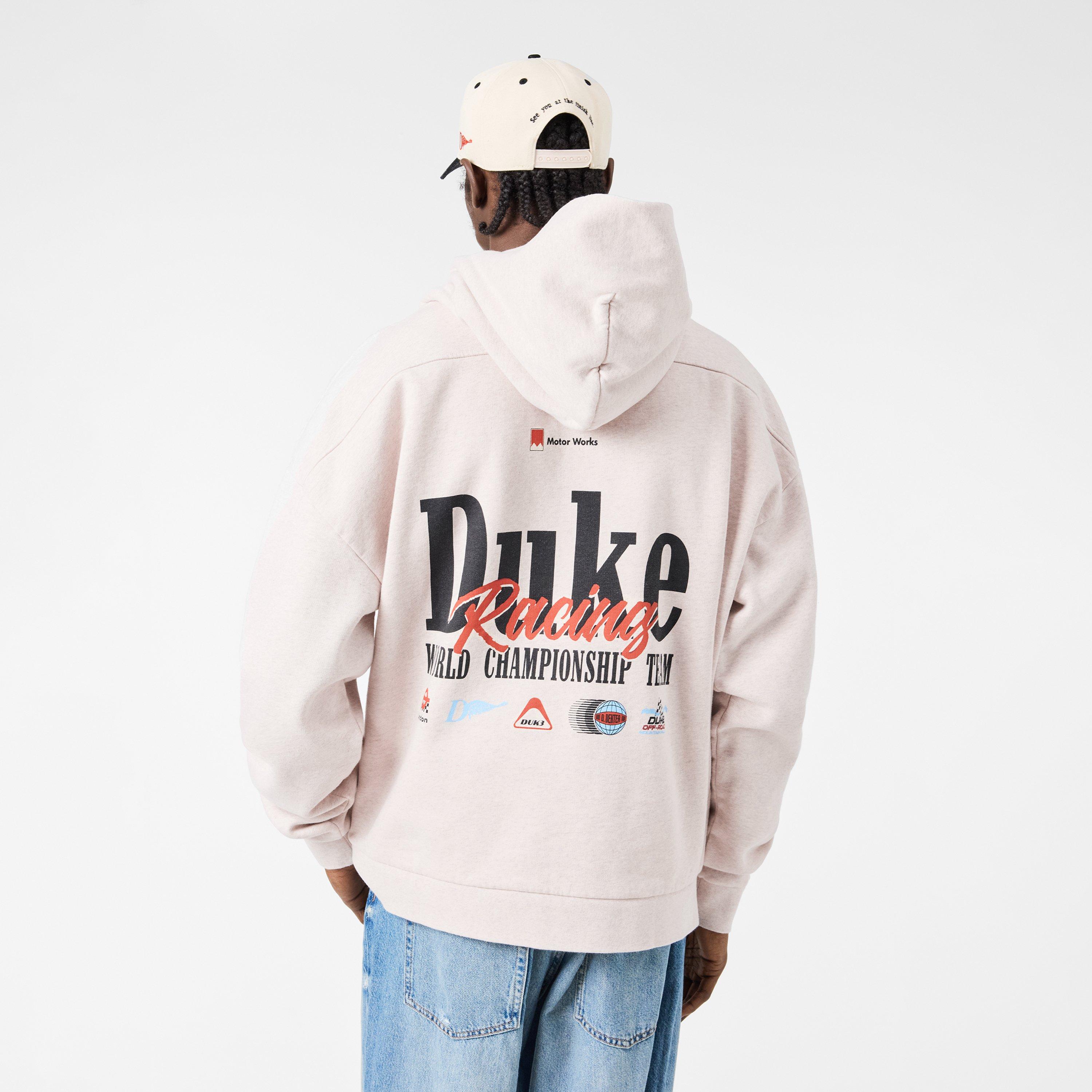 Oat Marl - Duke and Dexter - Men's Pull Over Hoodie - 4