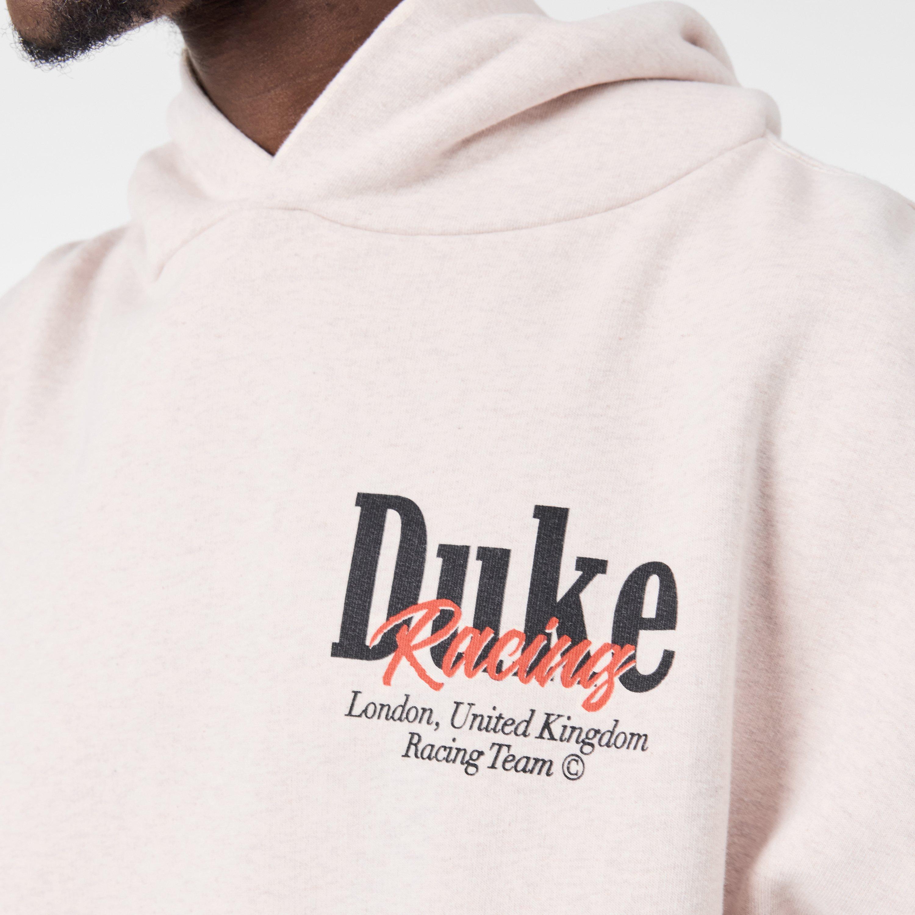 Oat Marl - Duke and Dexter - Men's Pull Over Hoodie - 5