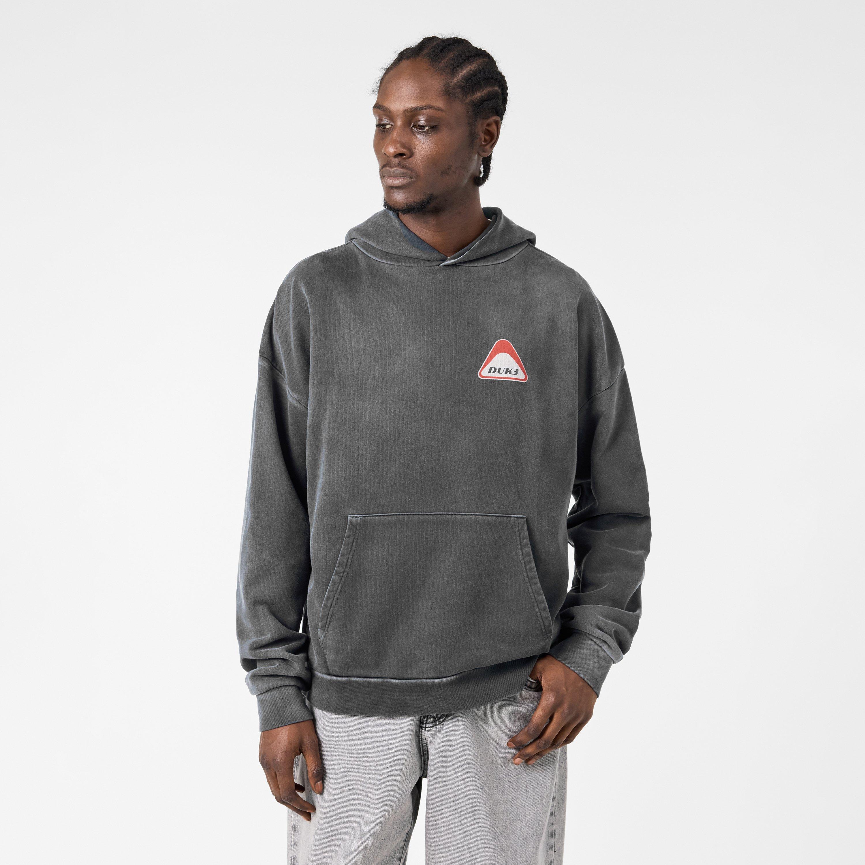 Vintage Black - Duke and Dexter - Men's Over the Head Hoodie - 3