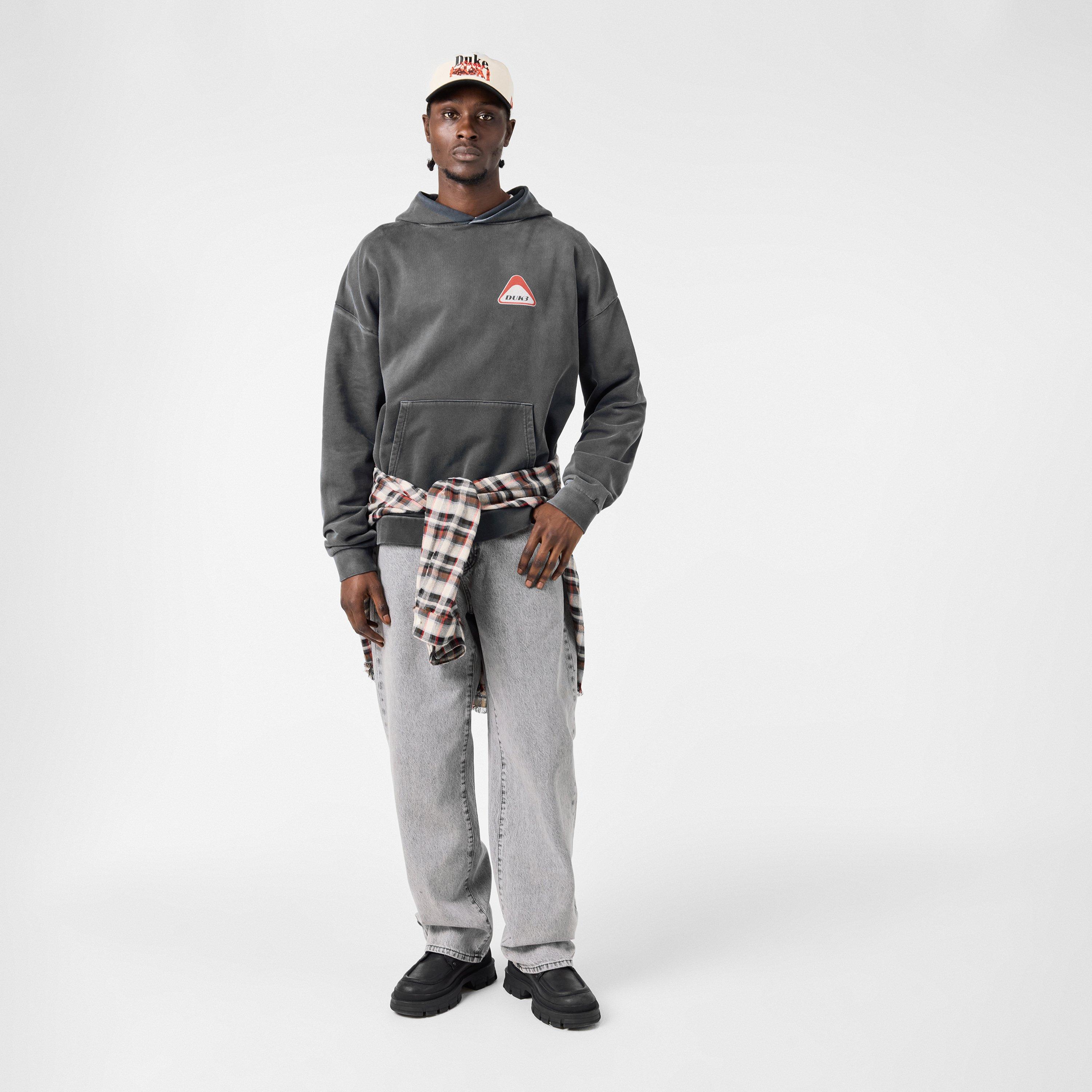 Vintage Black - Duke and Dexter - Men's Over the Head Hoodie - 6