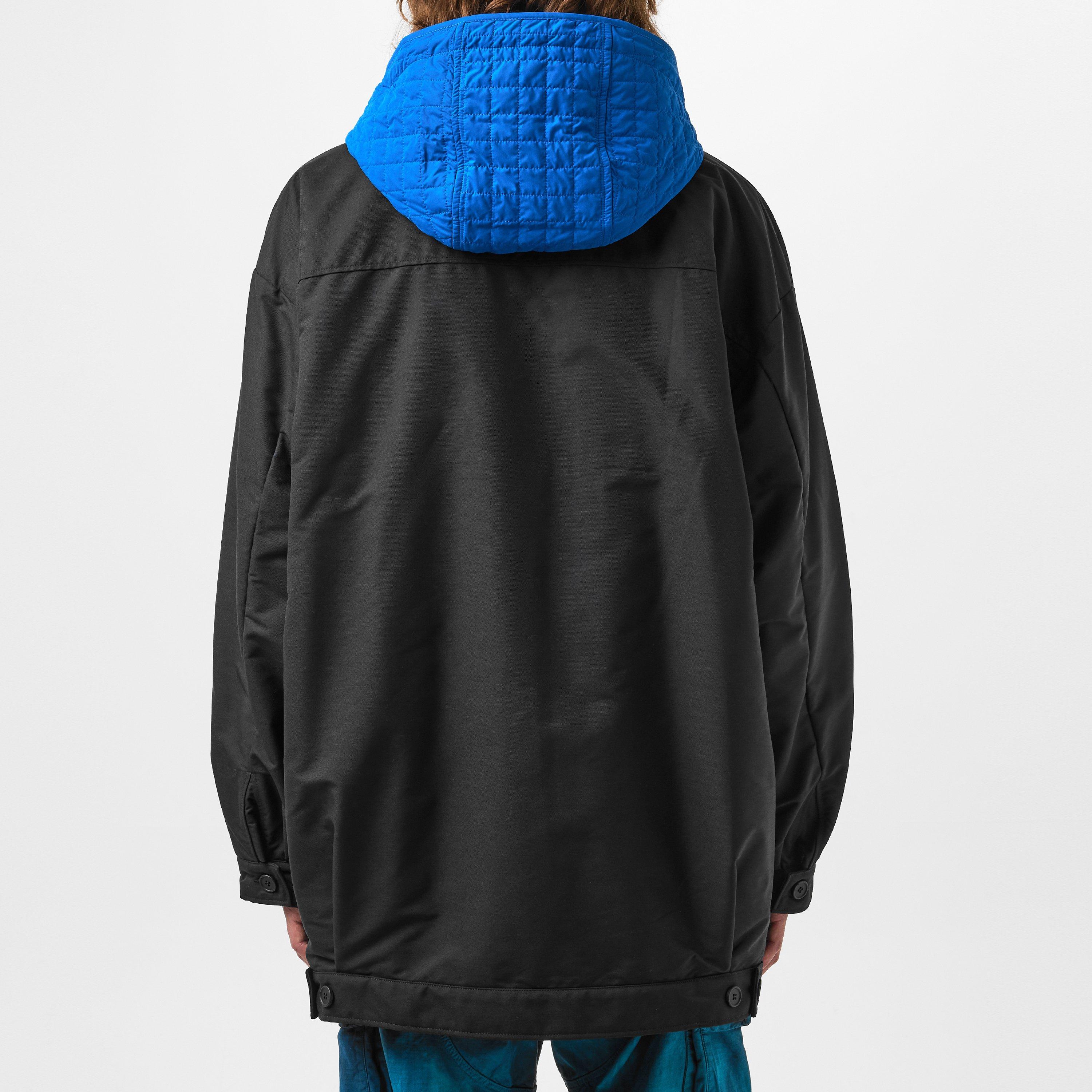 Black - Off White - Men's O Hde Shirt Race Hoodie - 3