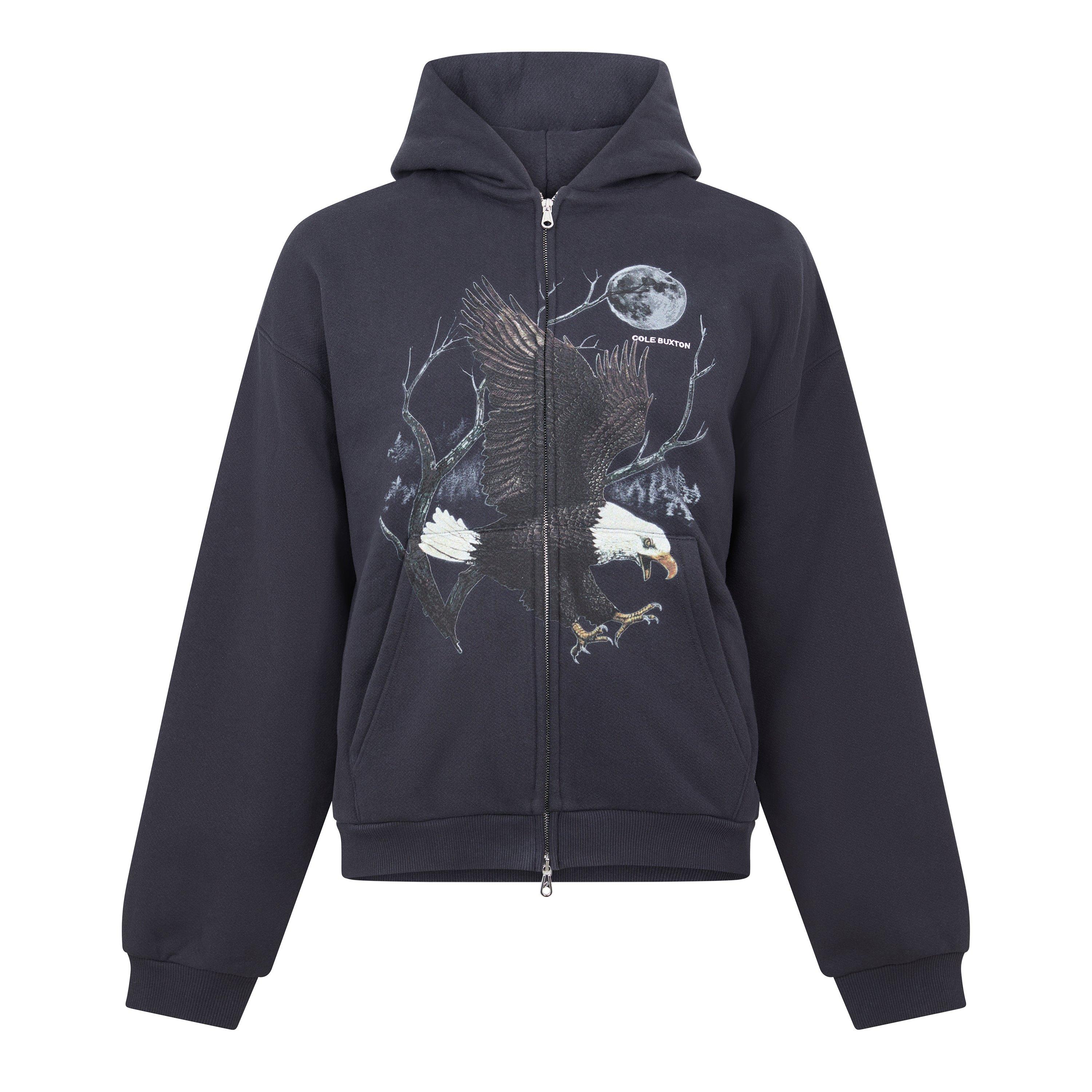 Navy - Cole Buxton - Cole Eagle Zip Hood Sn64 - 1