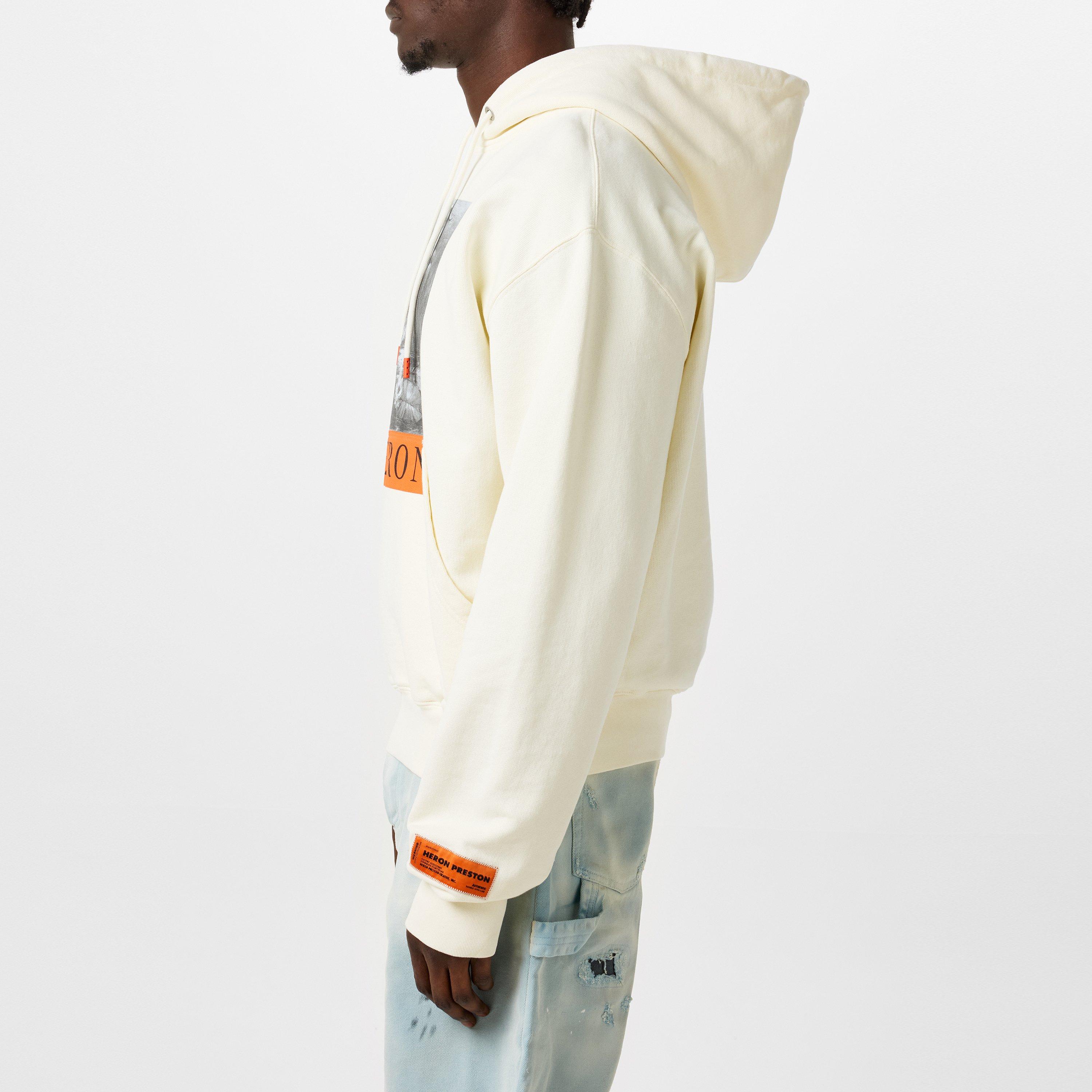 White/Black - Heron Preston - Men's Logo Hoodie - 2