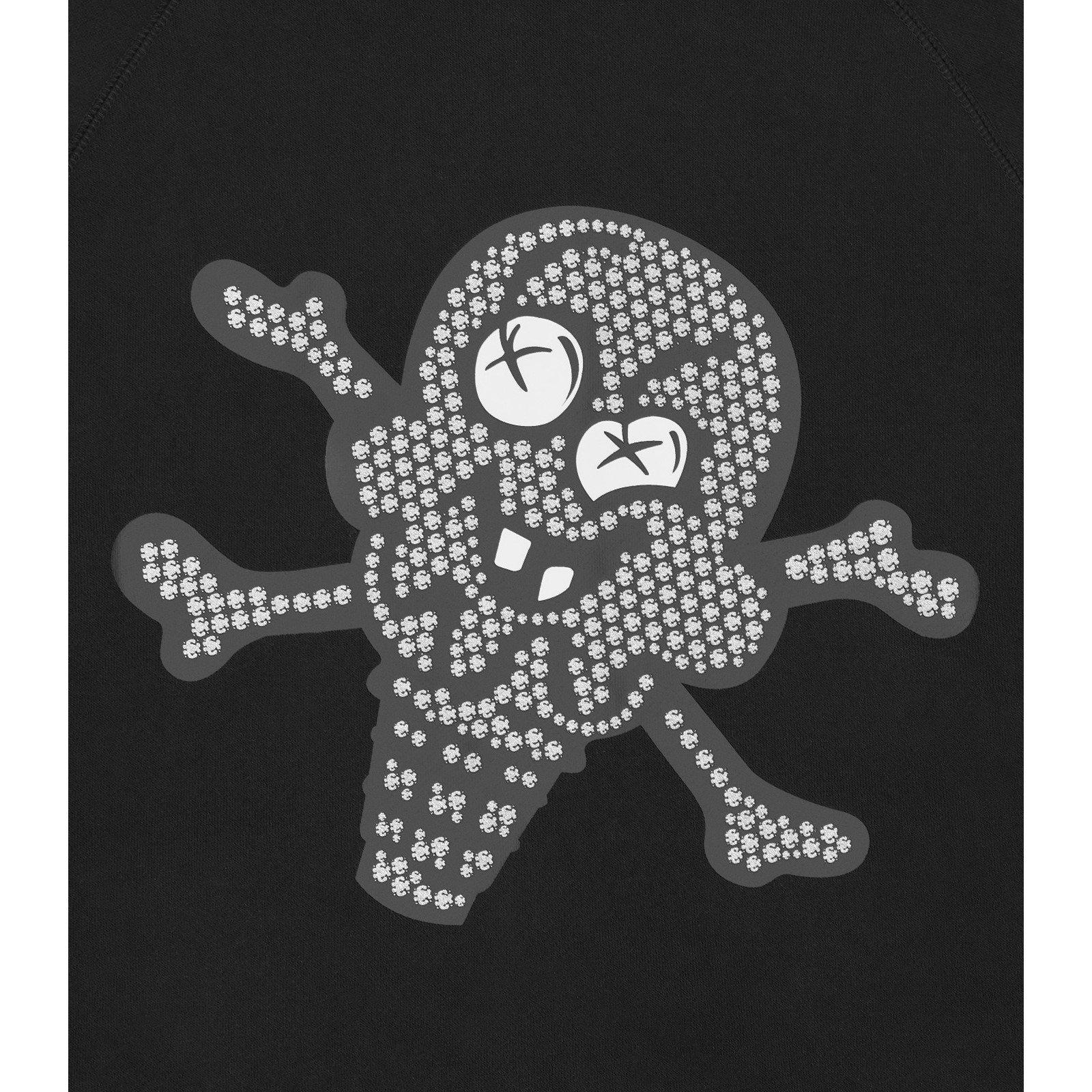 Black - ICECREAM - Men's Glitter Dog Hooded Zip Hoodie - 5