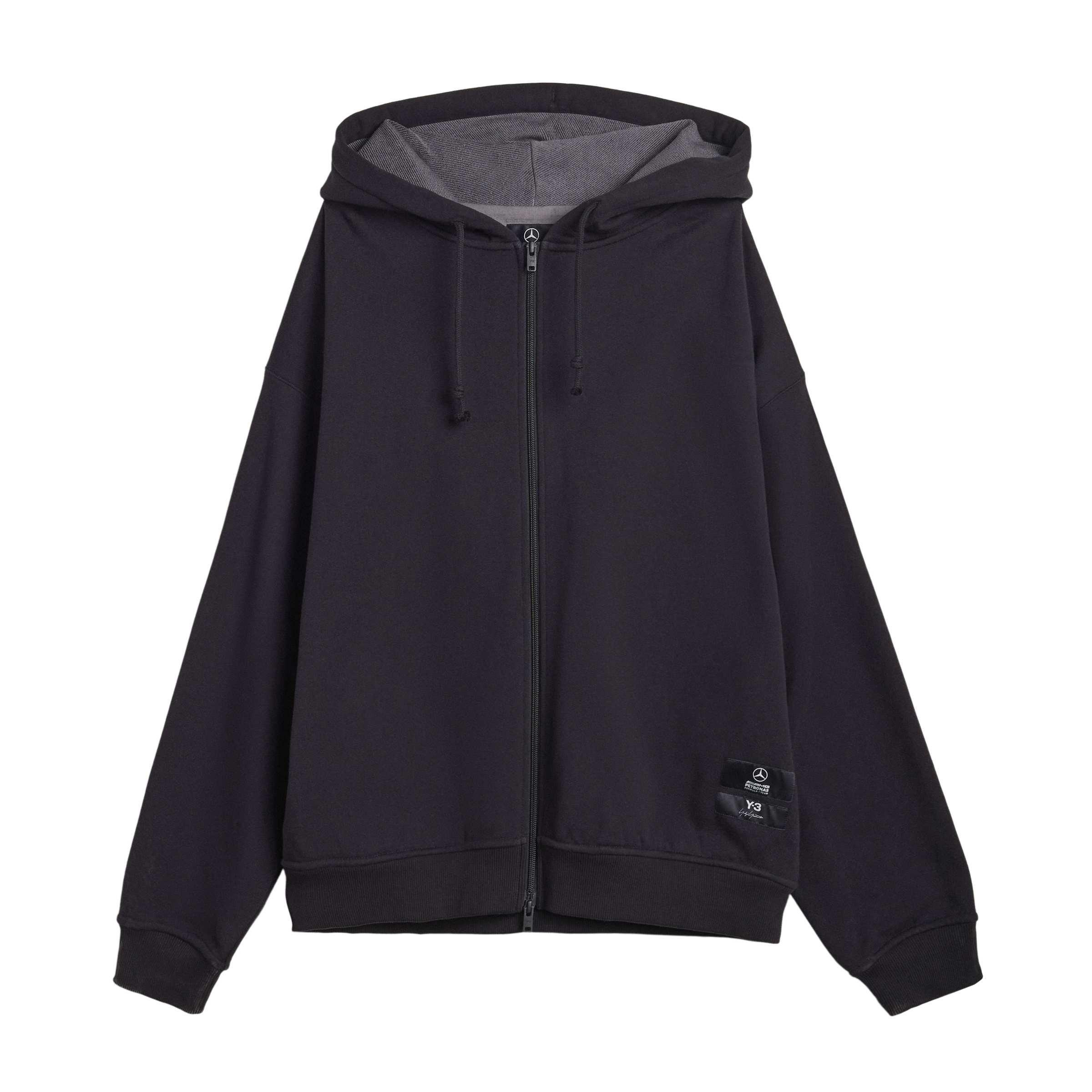 Black - Y3 - Men's F1 Zip Hoodie - 1