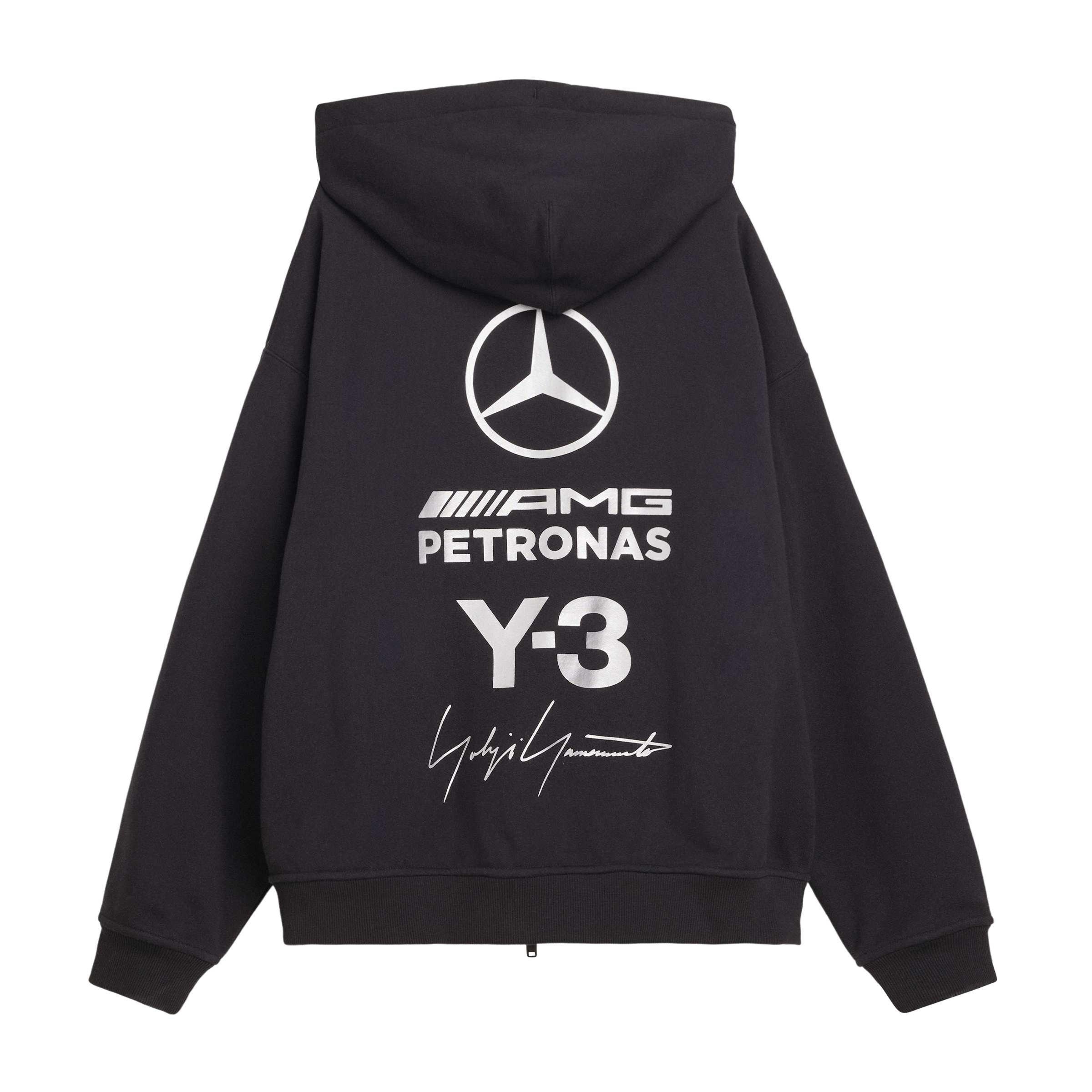 Black - Y3 - Men's F1 Zip Hoodie - 2