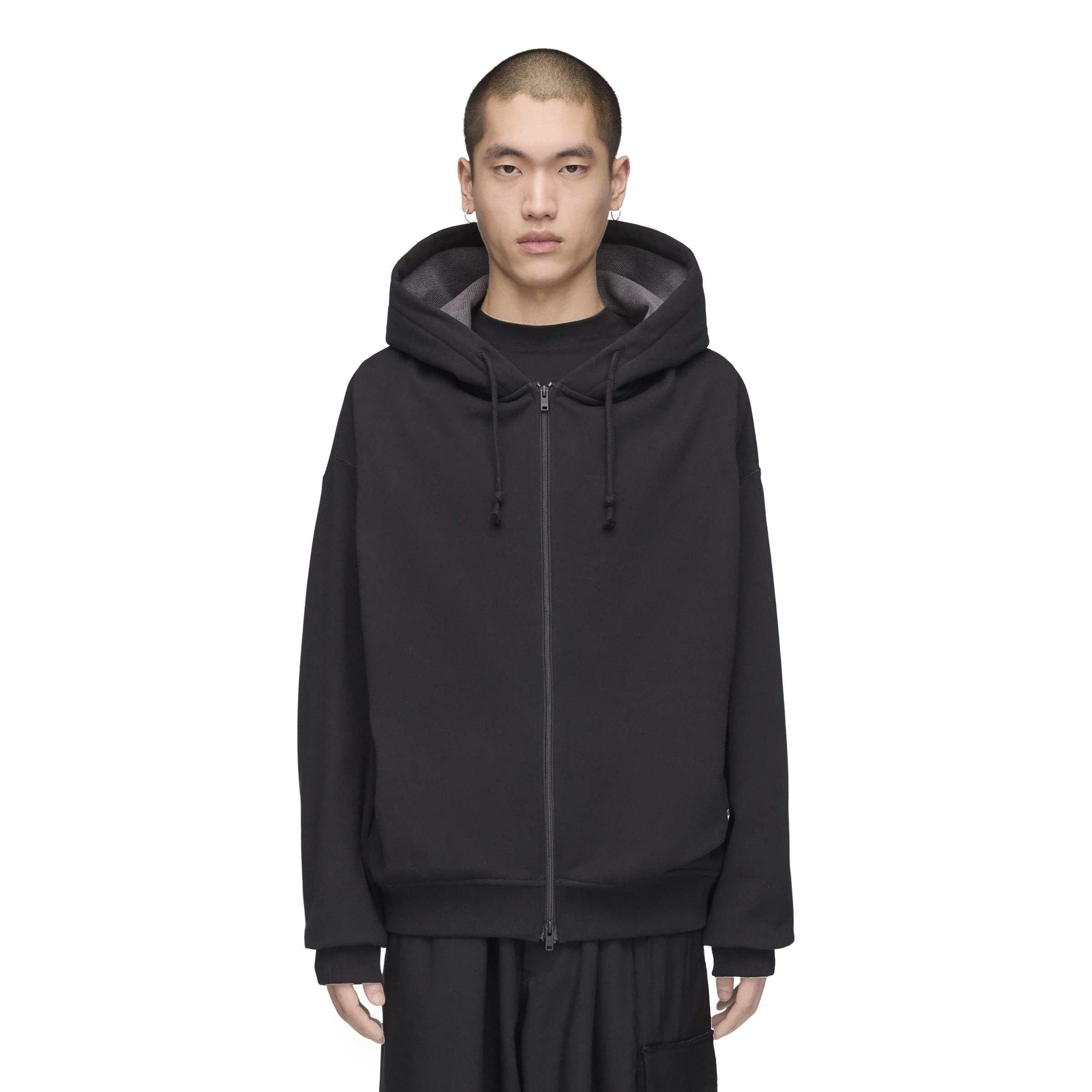 Black - Y3 - Men's F1 Zip Hoodie - 4