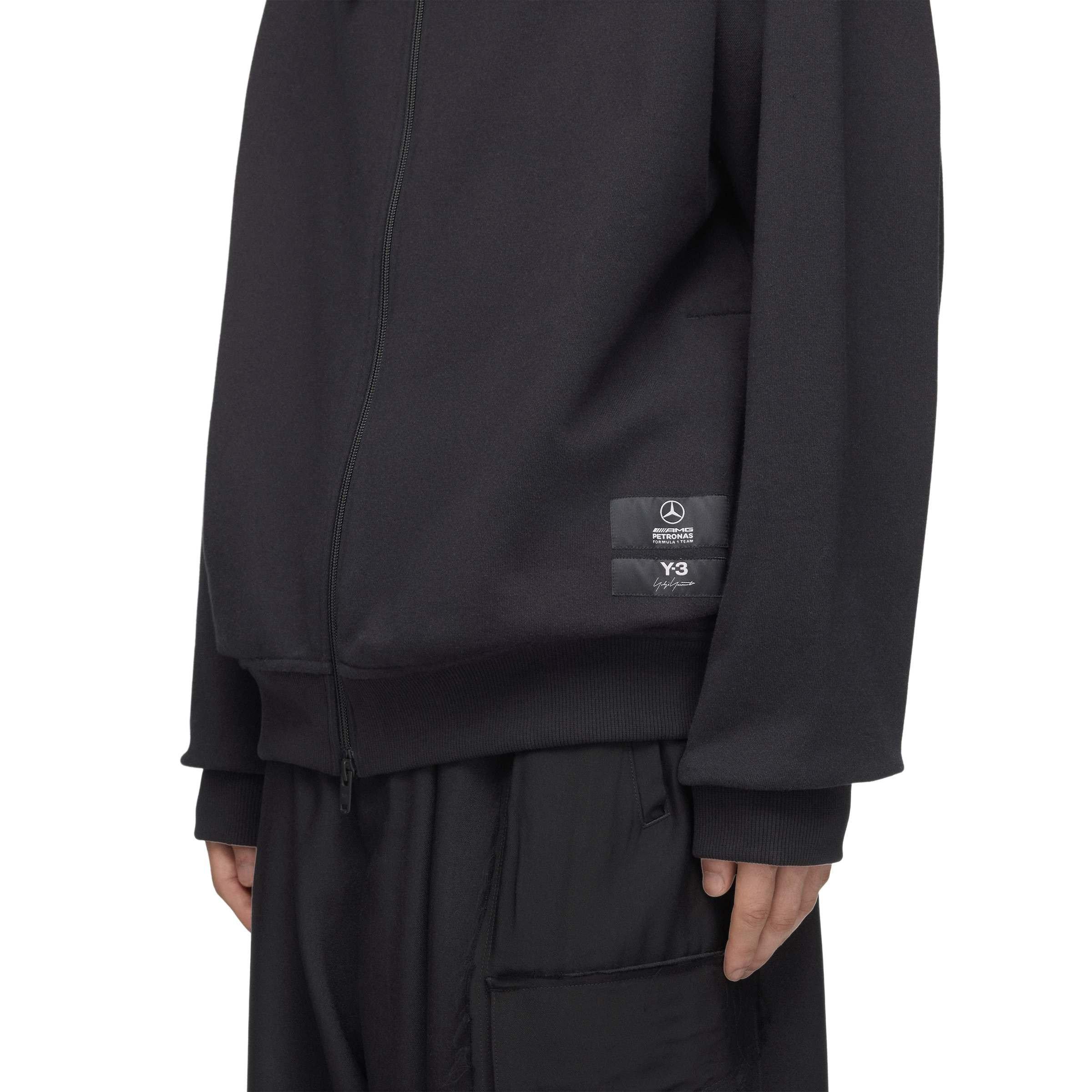 Black - Y3 - Men's F1 Zip Hoodie - 5