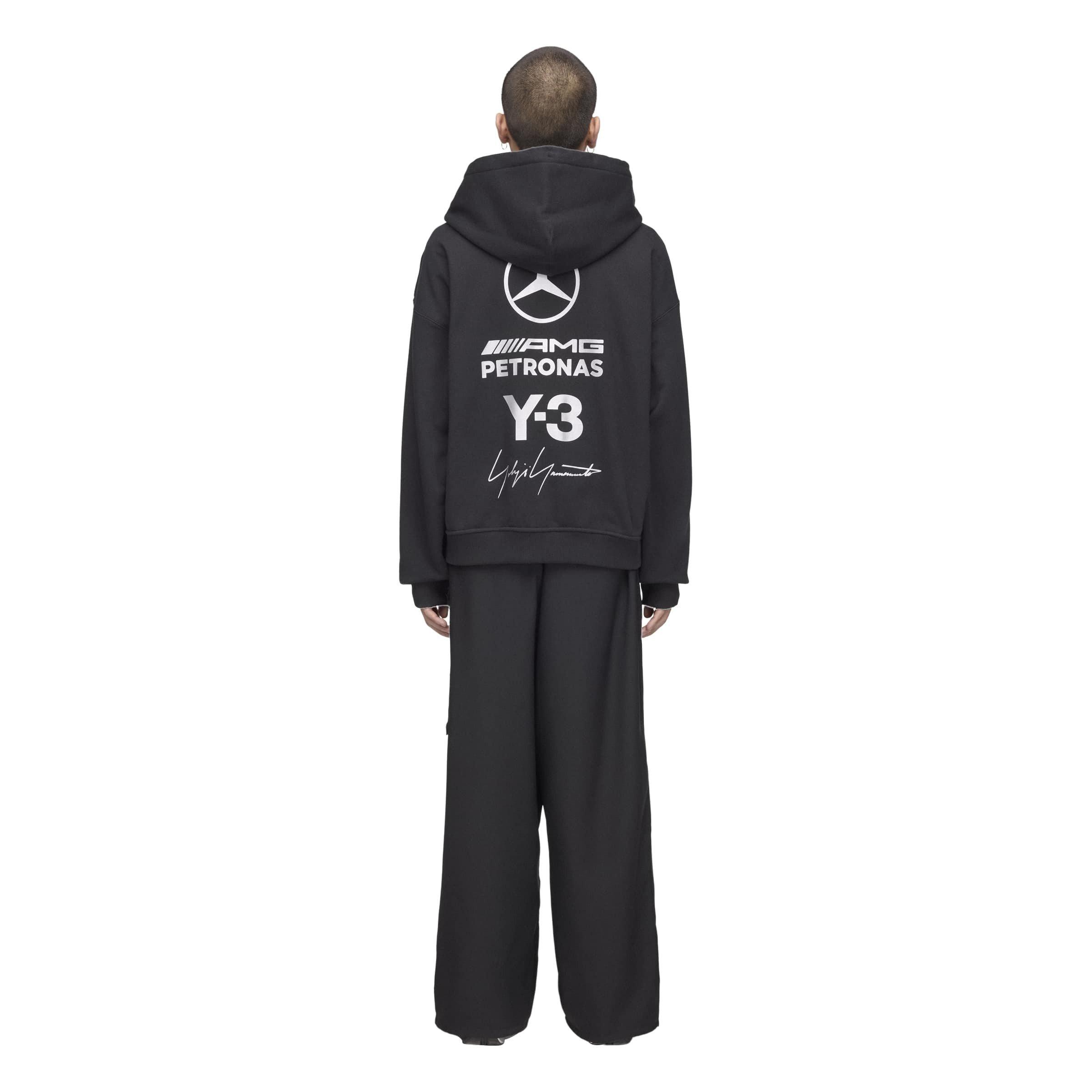 Black - Y3 - Men's F1 Zip Hoodie - 6
