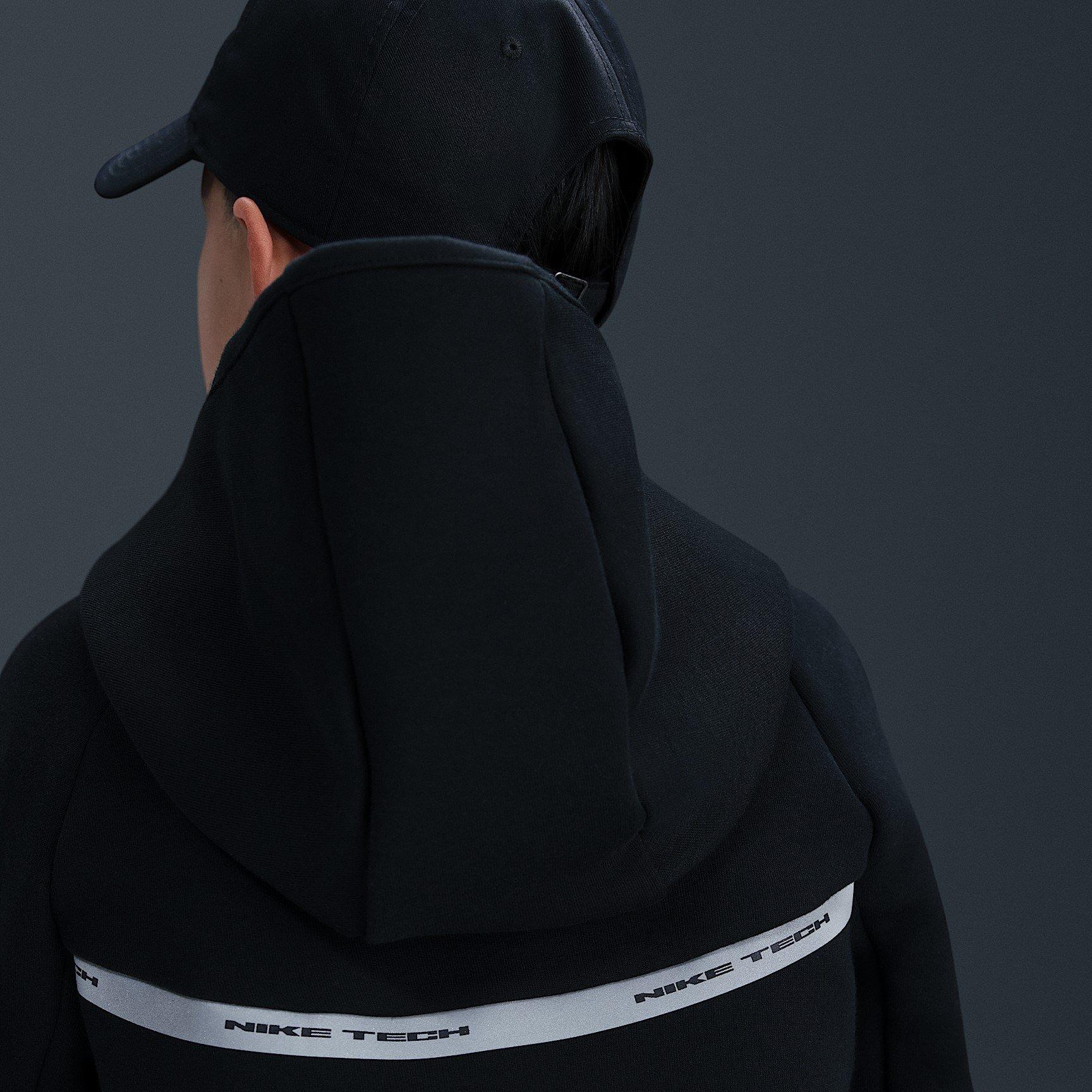 Black - Nike - Nike Tech Fleece Zip Jn64 - 5