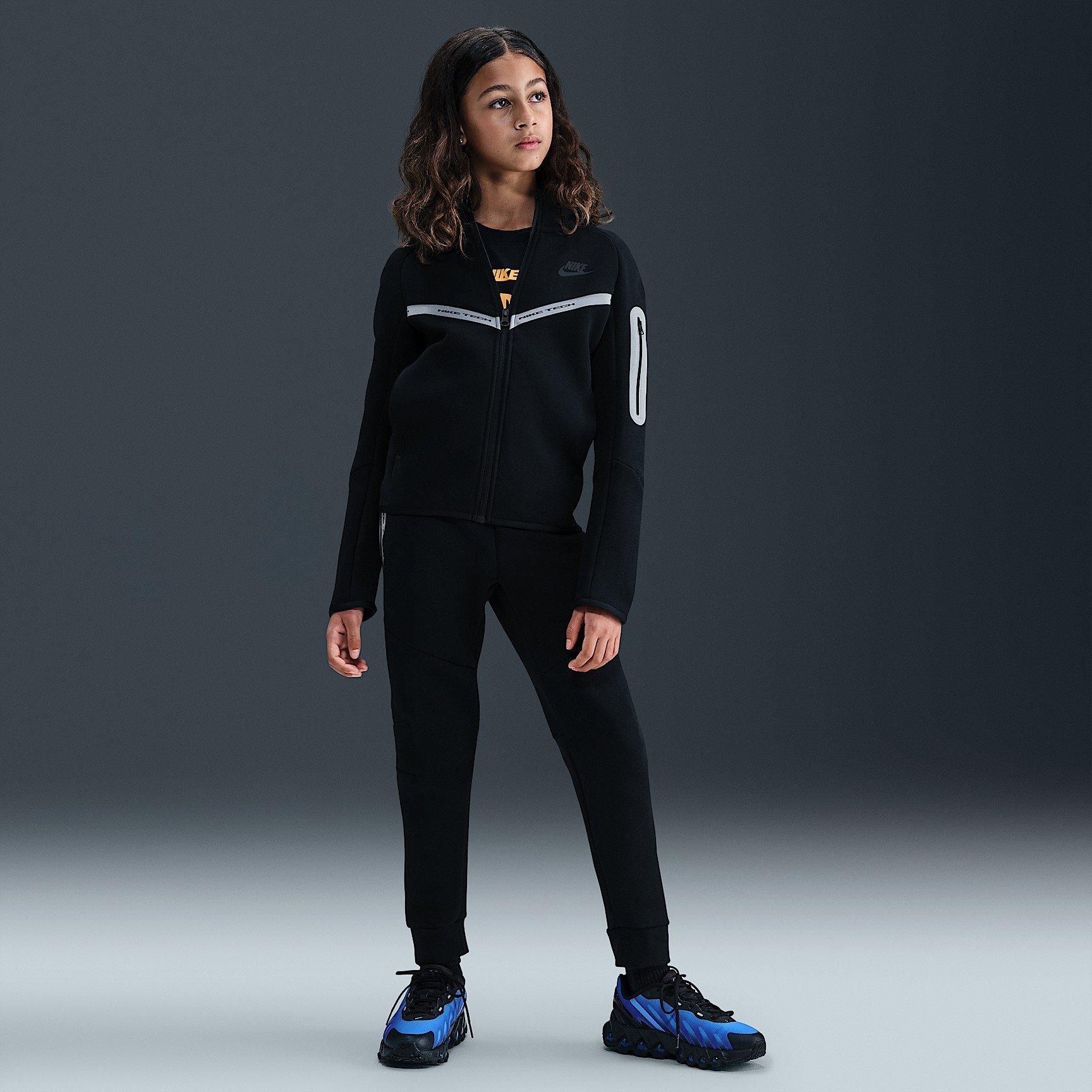 Black - Nike - Nike Tech Fleece Zip Jn64 - 6