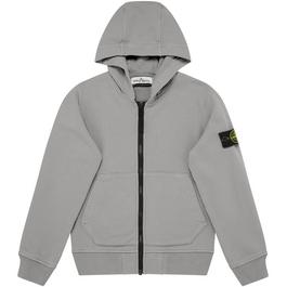 Stone Island Junior Full Zip Sweatshirt