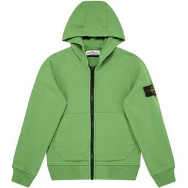 Stone Island Junior Full Zip Sweatshirt