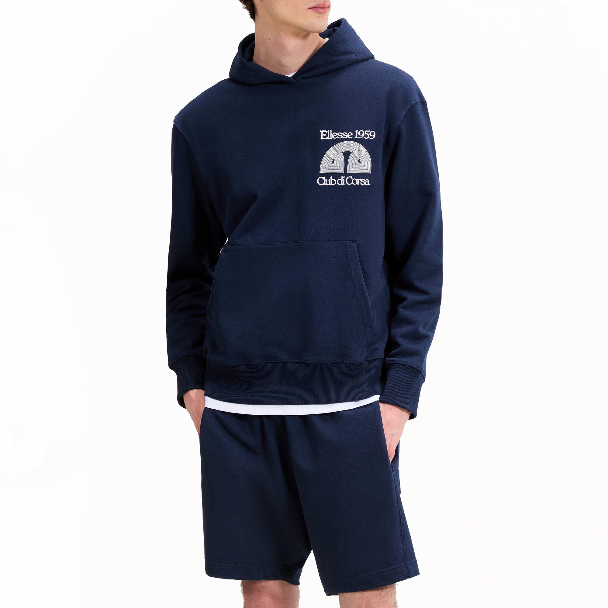 Blu navy - Ellesse - Men's Overhead Hoodie - 2