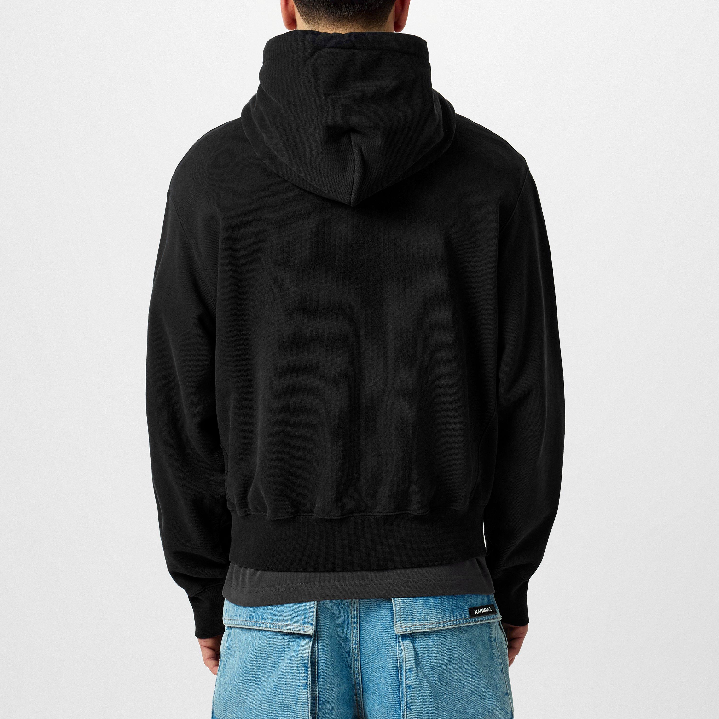 Black/Grey - Heron Preston - Men's Spray Hoodie - 3