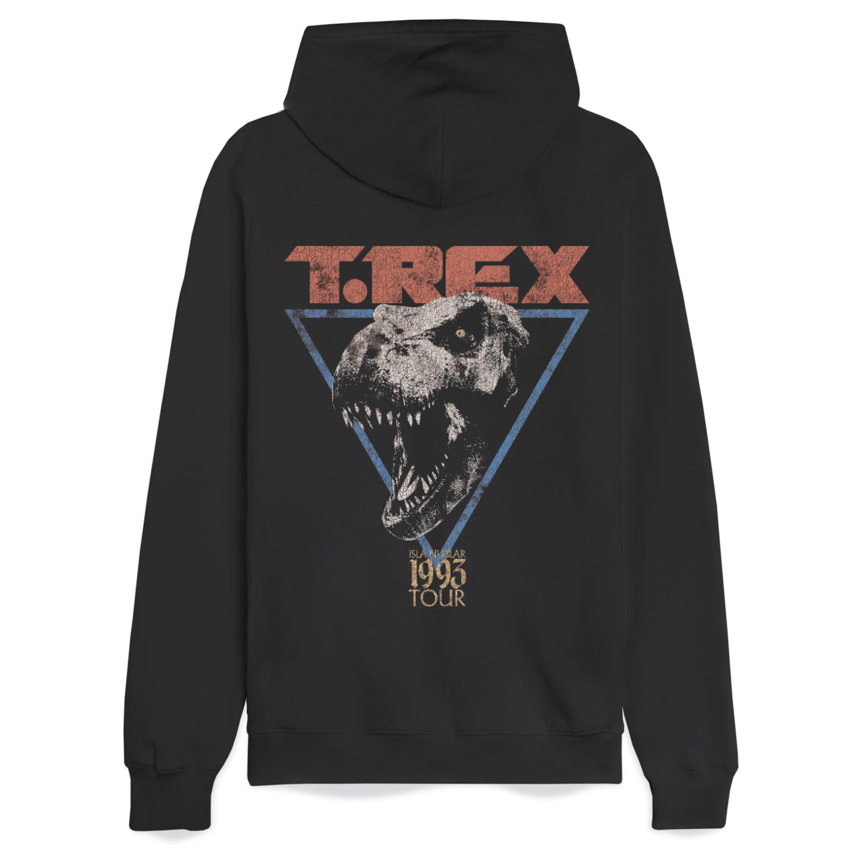 T-Rex 1993 - Jurassic Park - Adults Hoodie - 3