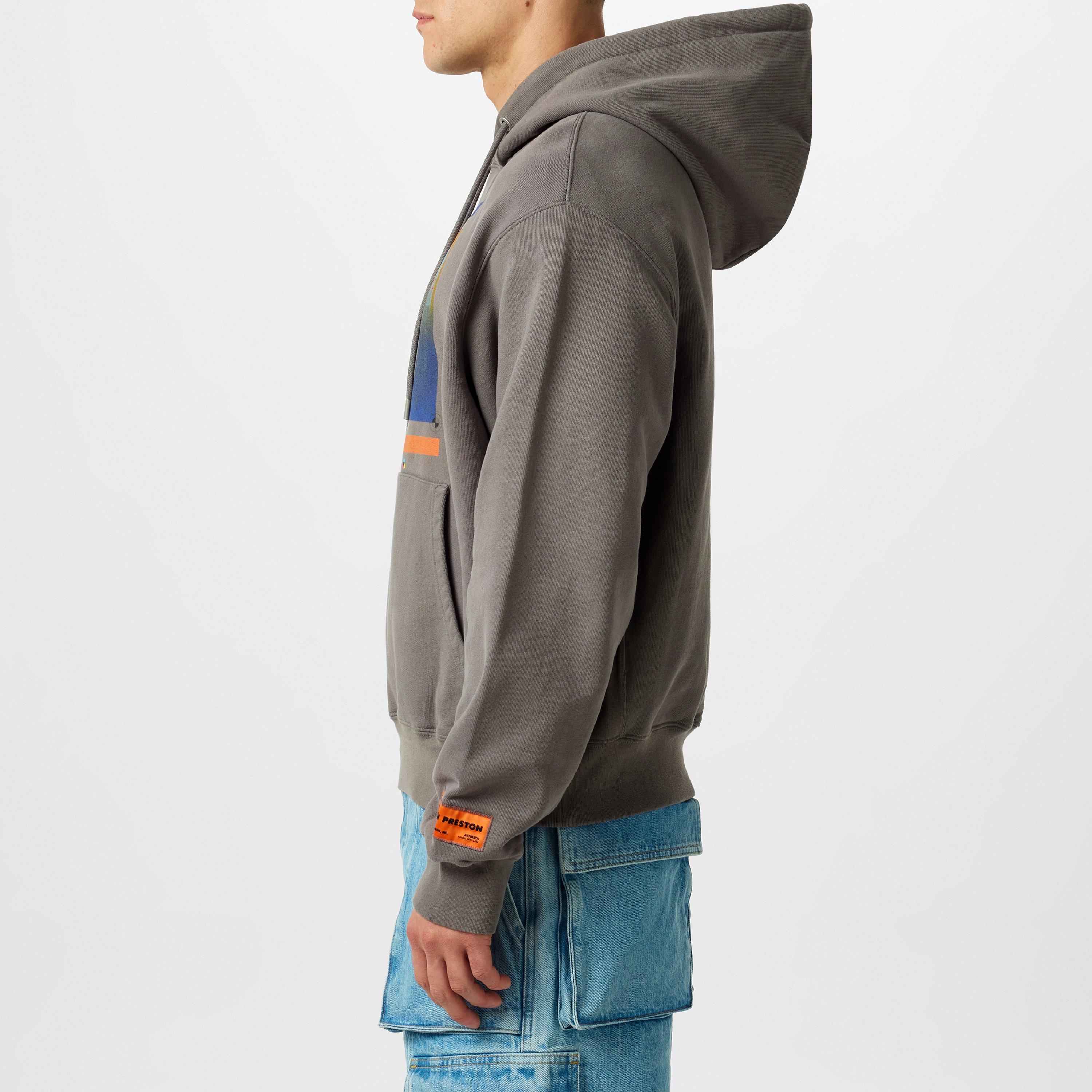 Grey/Navy - Heron Preston - Misprinted Hoodie - 2
