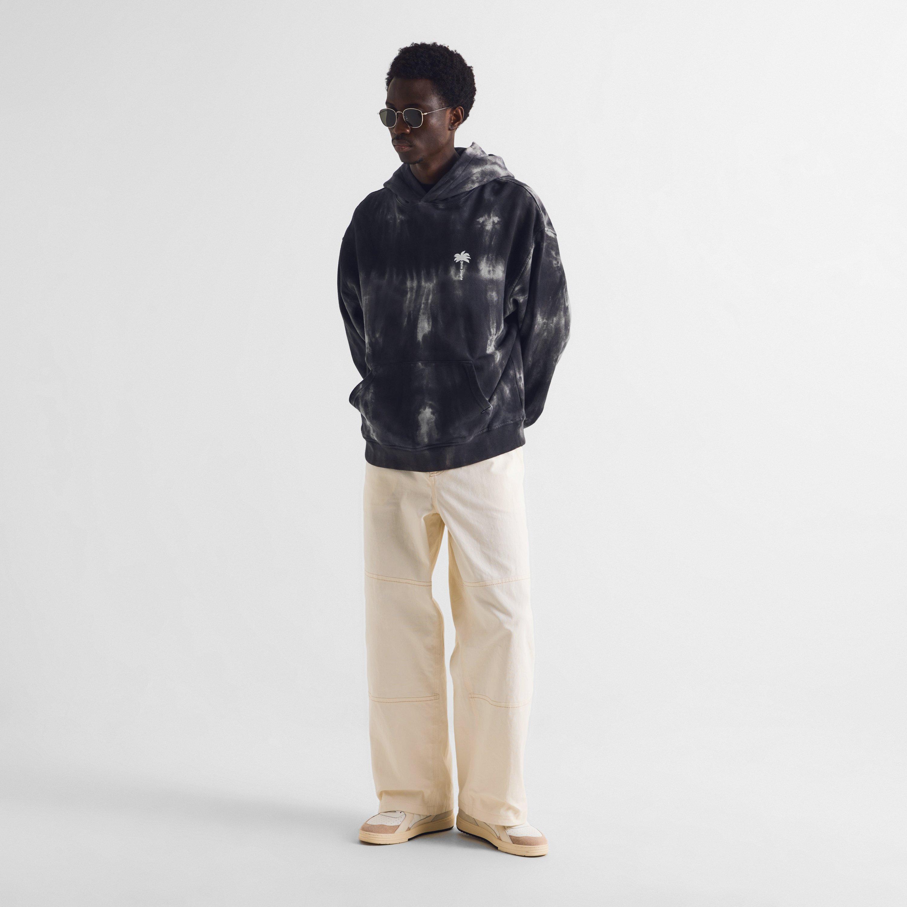 Black - Palm Angels - Mens x Hi Ibiza Tie Dye Hoodie - 6