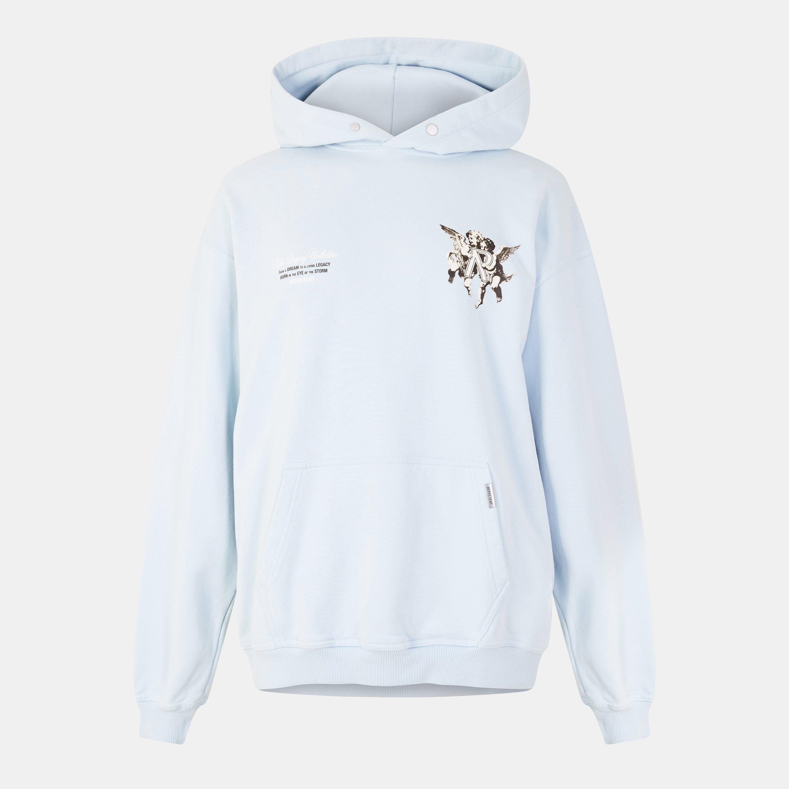 Represent Men's Pull Over Hoodie - Cloud - XS