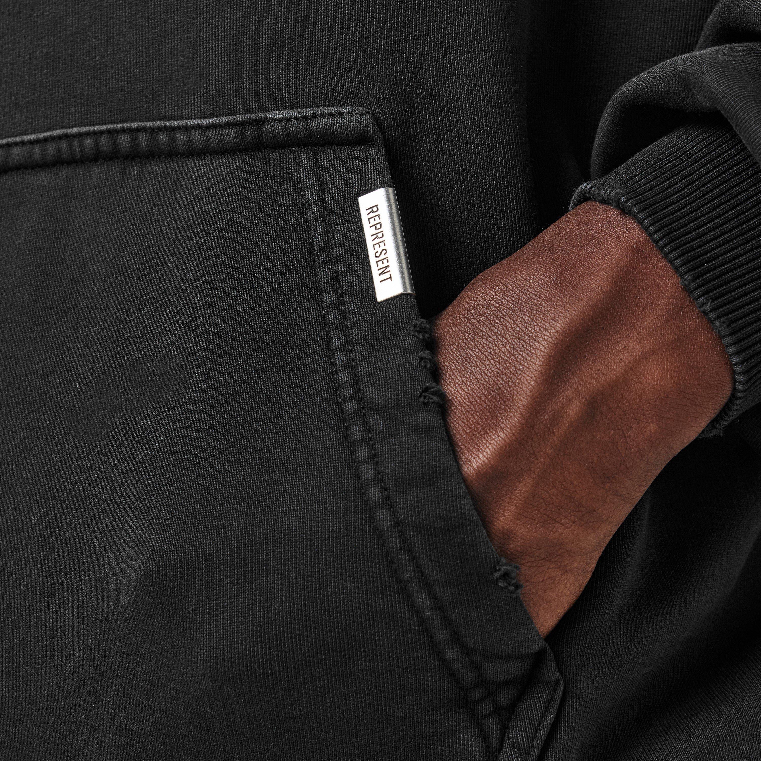 Aged Black - Represent - Men's Over the Head Hoodie - 5