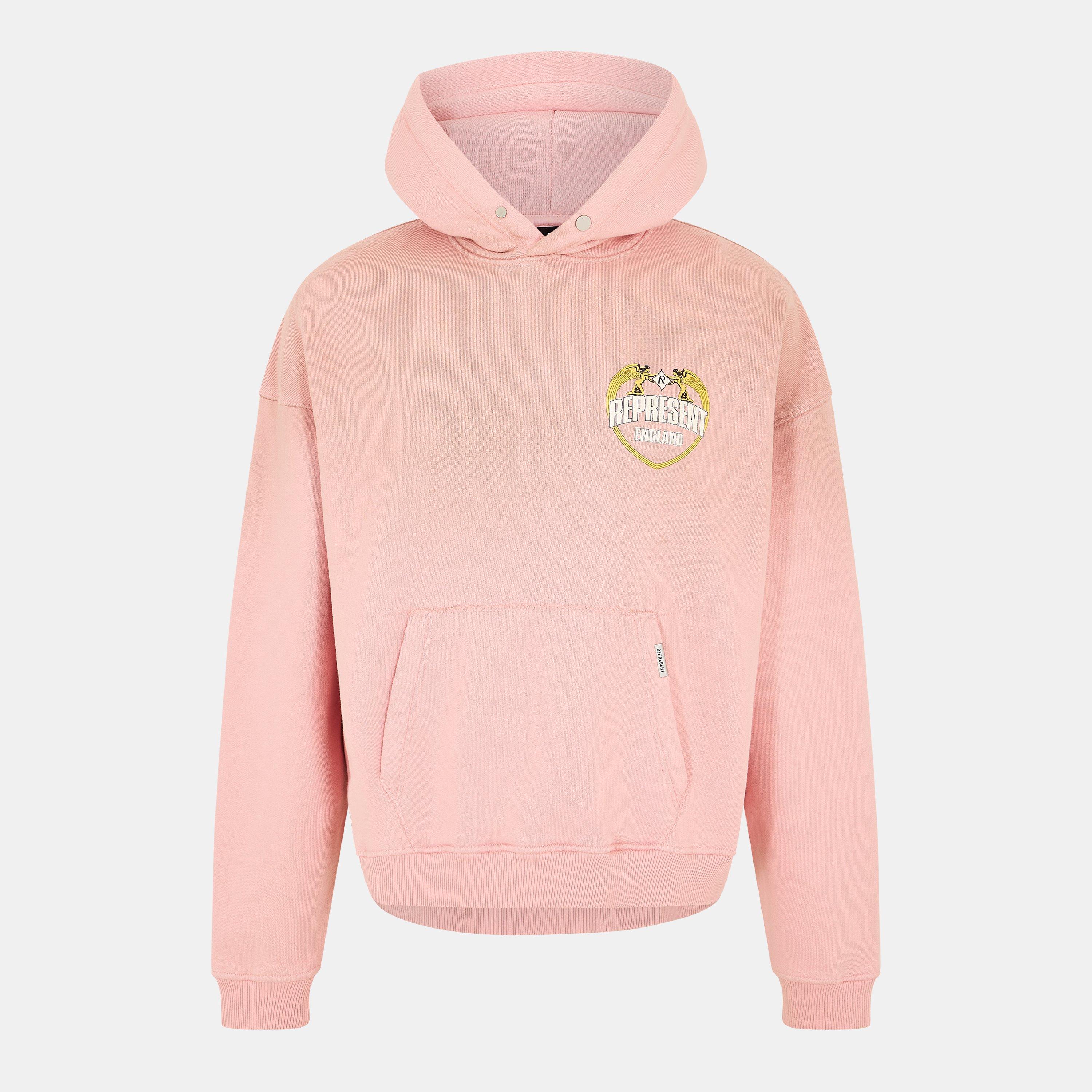 Represent Men's Oversized Hoodie - Quartz - XS
