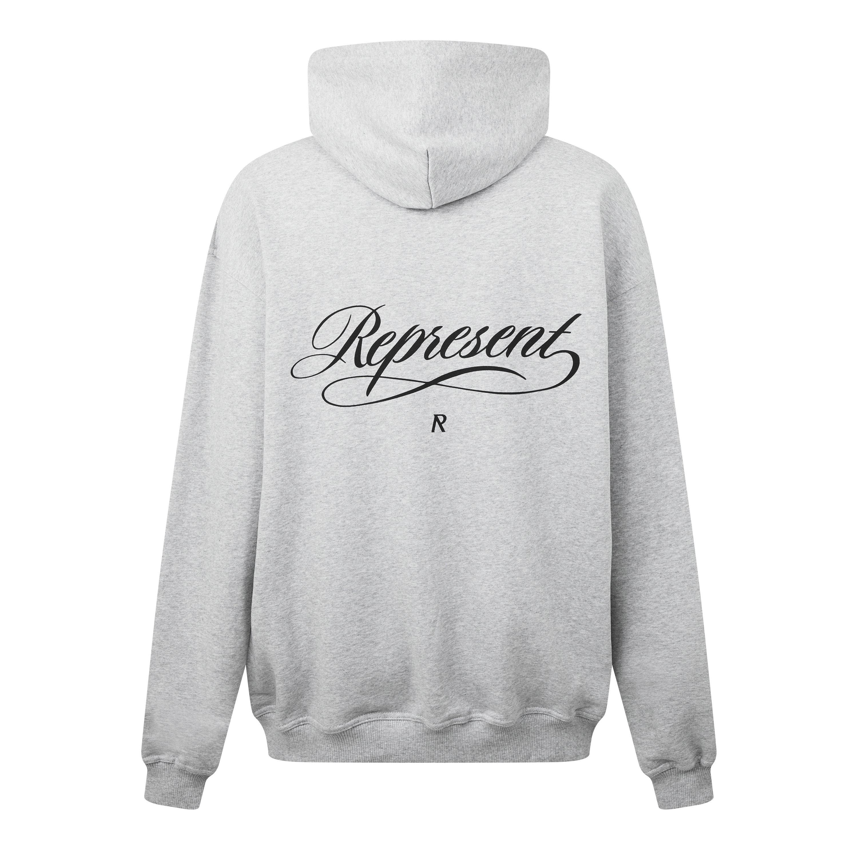 Ash Grey - Represent - Men's Overhead Hoodie - 2