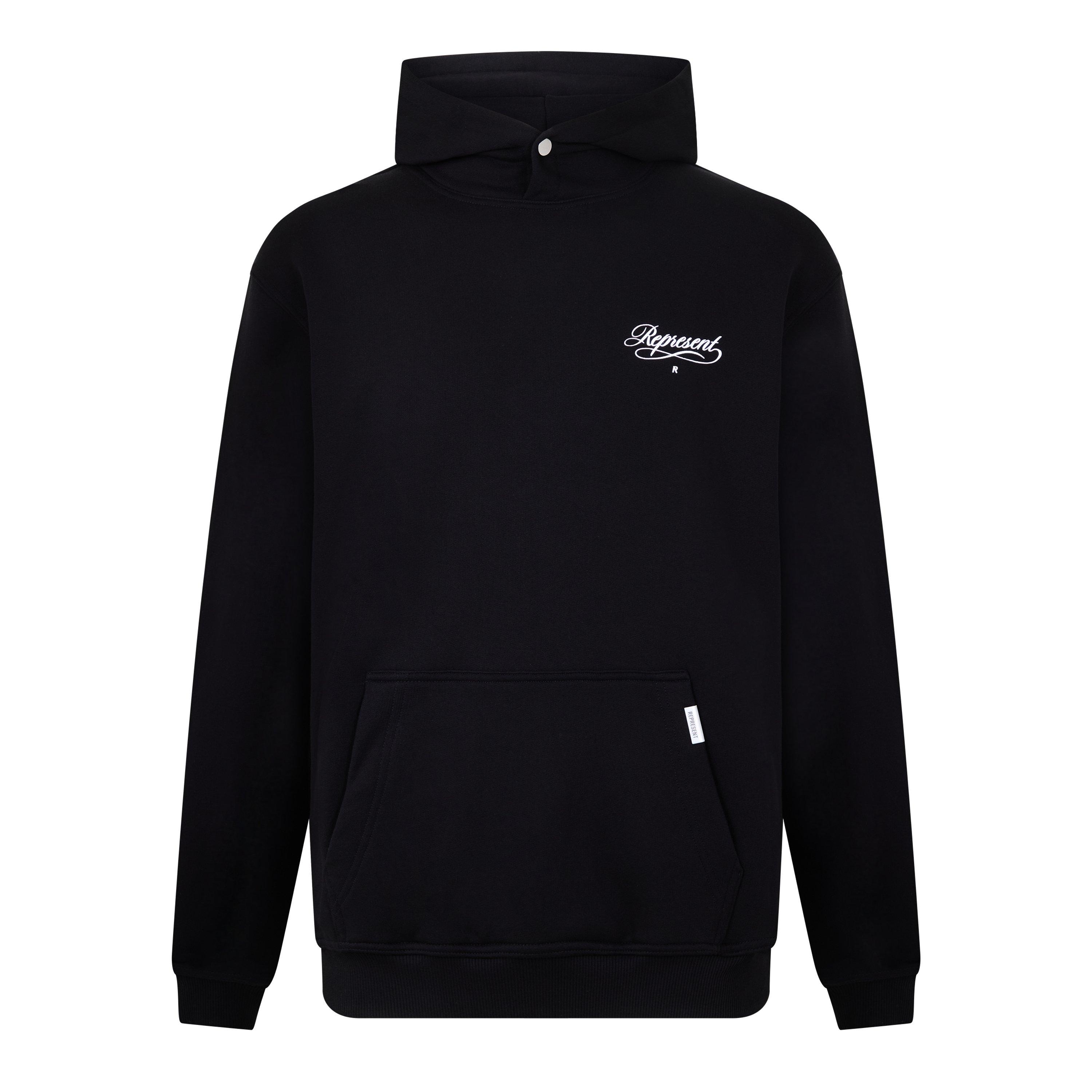 Black - Represent - Men's Overhead Hoodie - 1